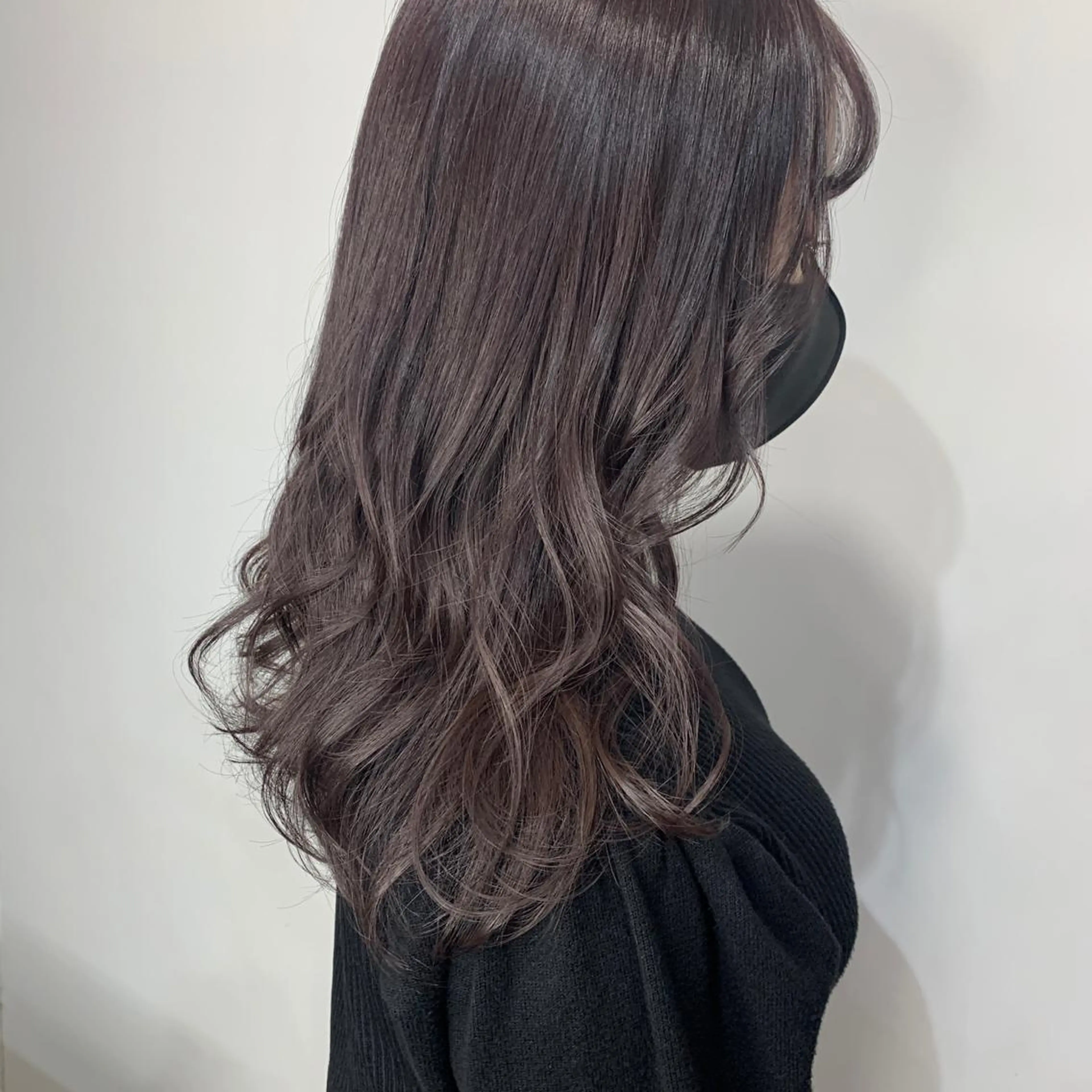 セミロング カラー カット ヘアカラー HARUKA韓国ヘア /Luana梅田のヘアスタイル