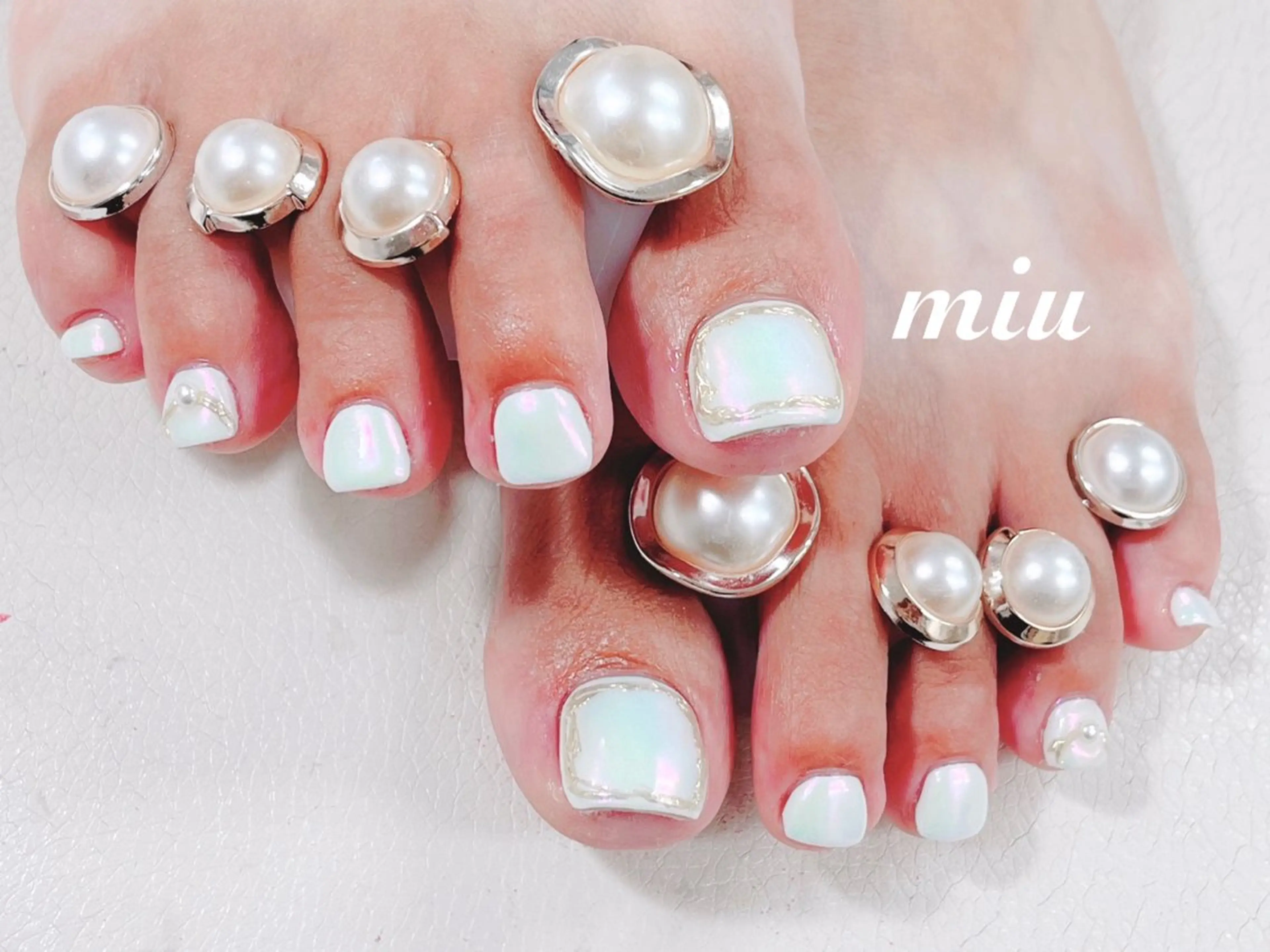 ネイル フットネイル miu nail 🐾mihoのネイルデザイン