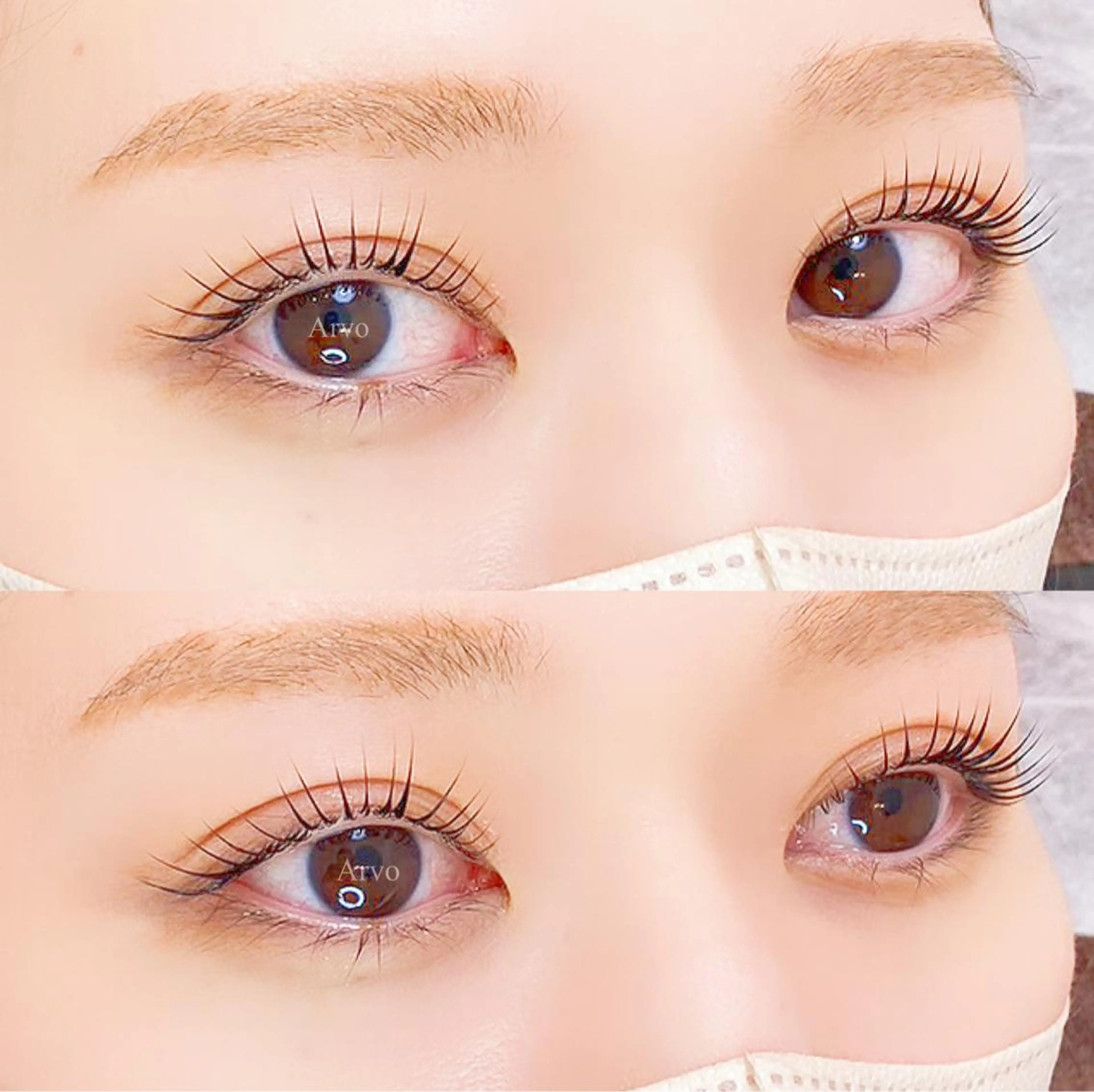 マツエク・マツパ arvo 新潟万代のマツエク・マツパデザイン