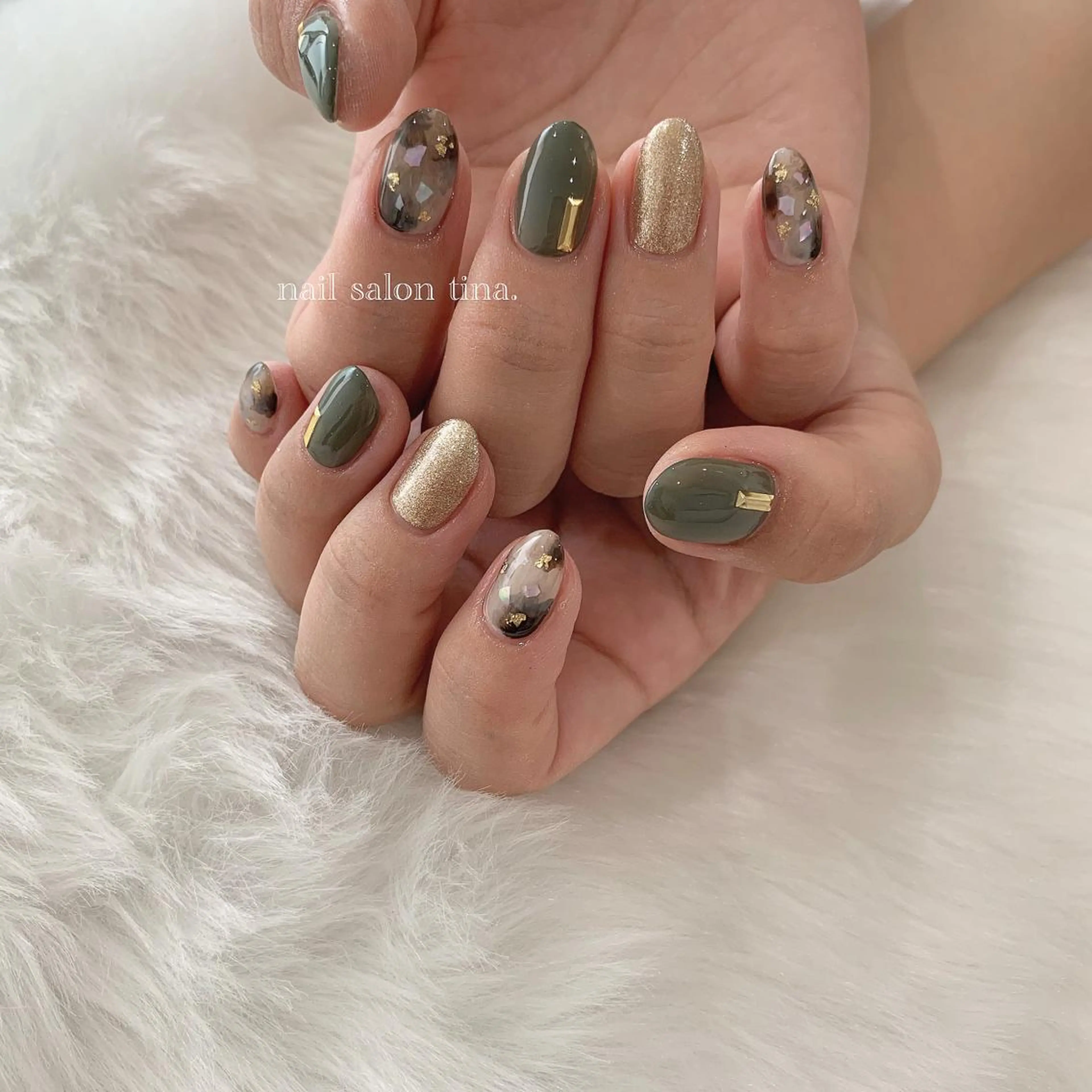 ネイル nail salon tina.所属・中山 はづきのネイルデザイン