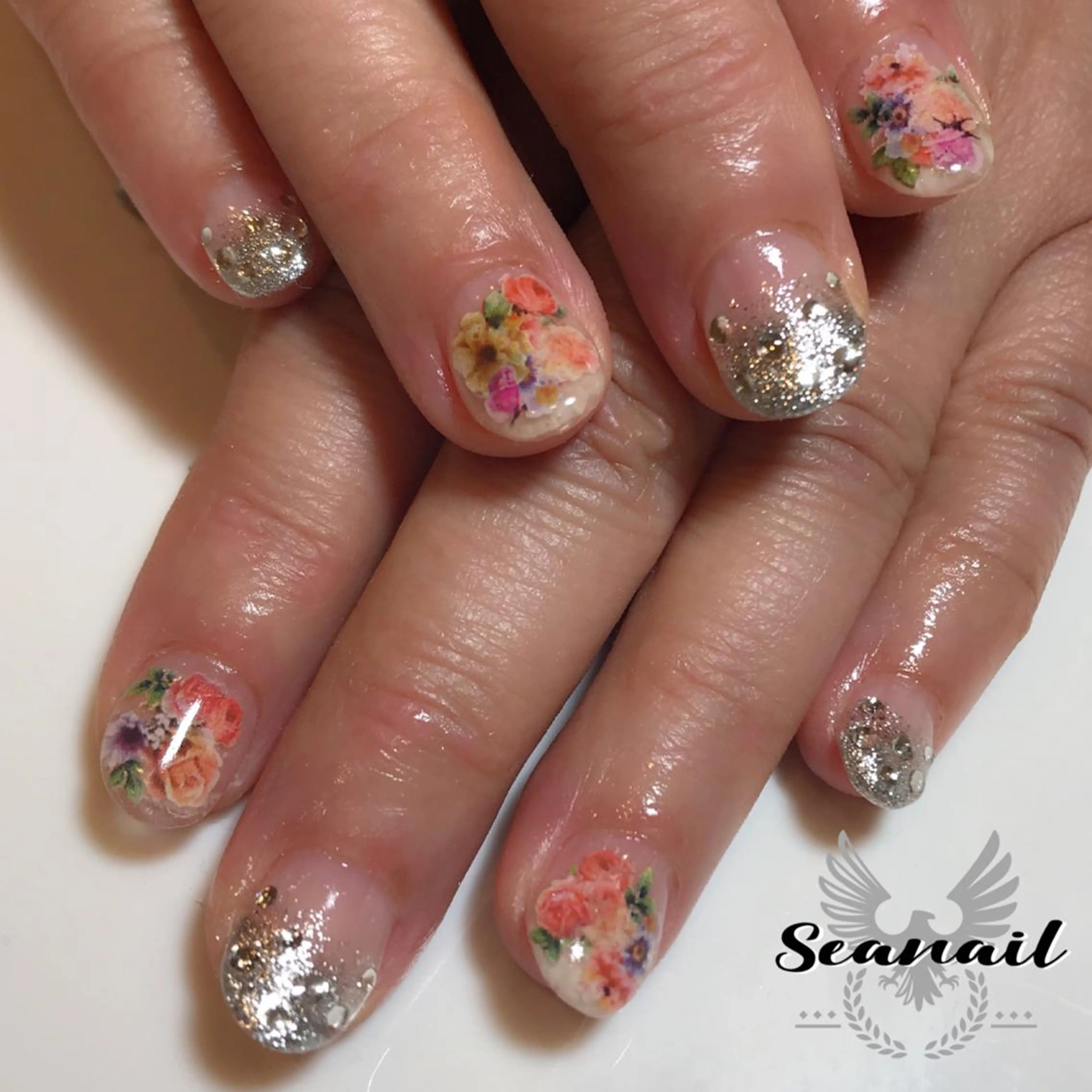 ネイル 小尾 栞のネイルデザイン