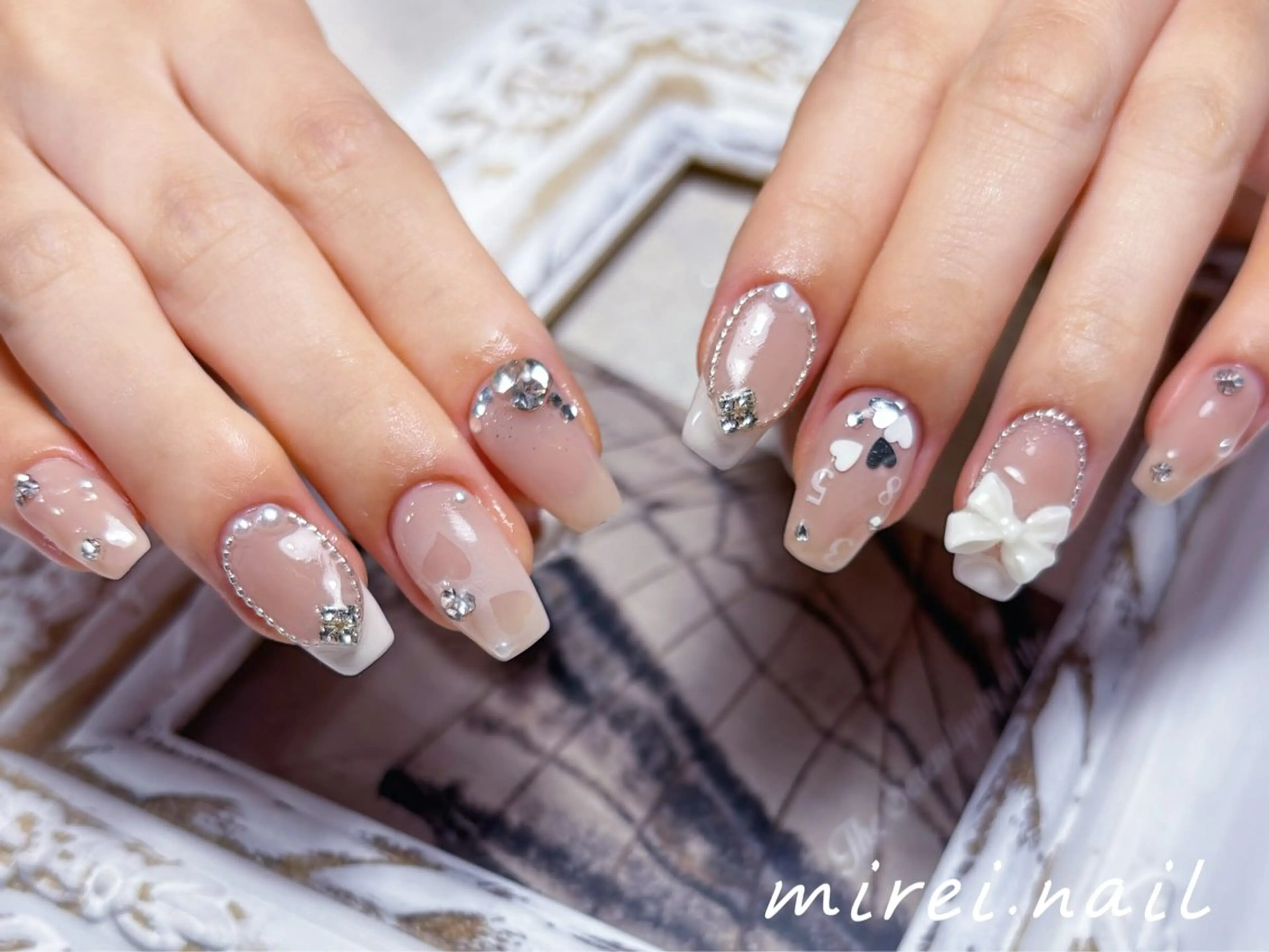 ネイル mirei‘nail所属・jade.vase ミレイのネイルデザイン