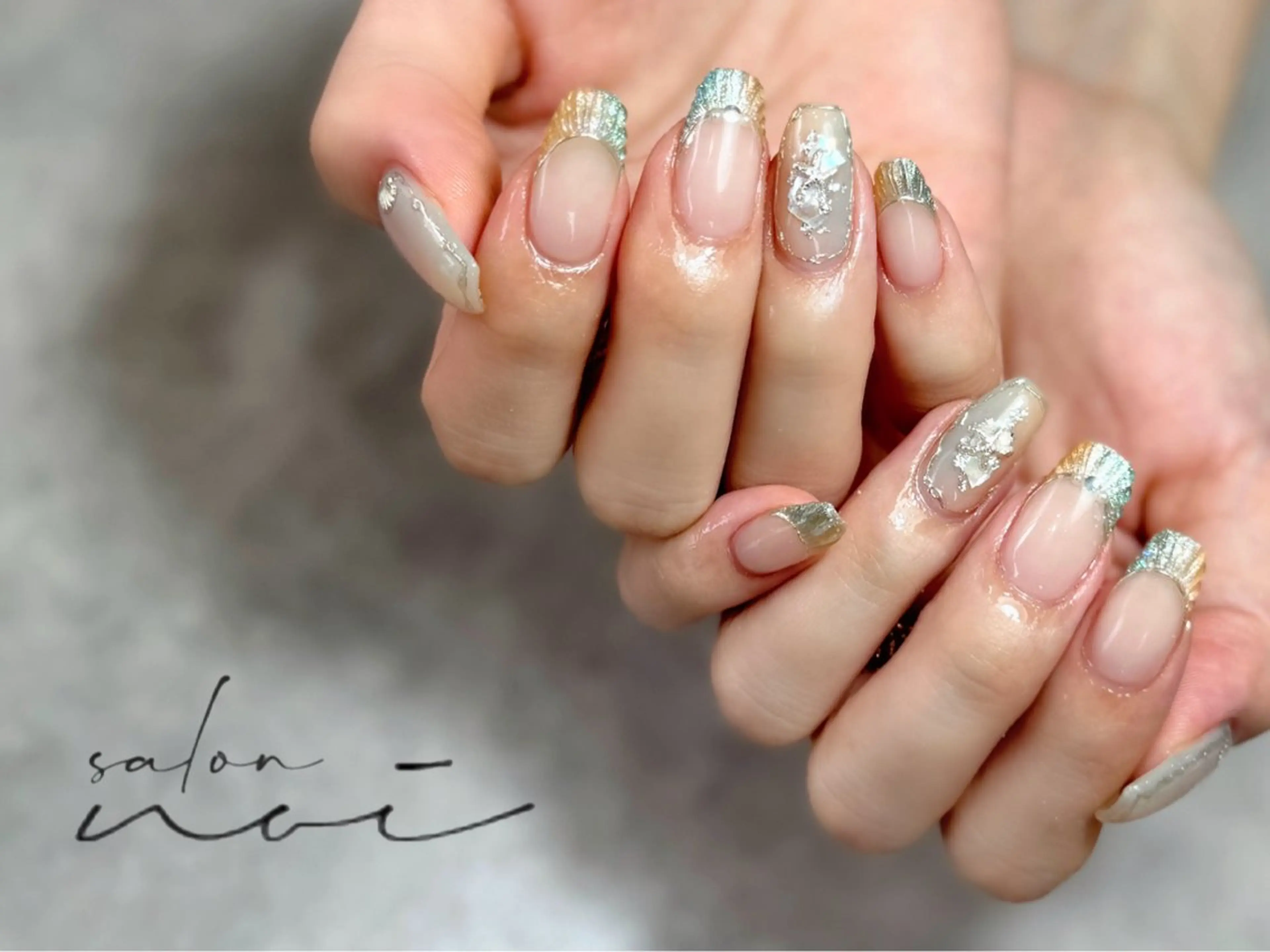 ネイル フレンチネイル ハンドネイル salon noi所属・salon noiのネイルデザイン