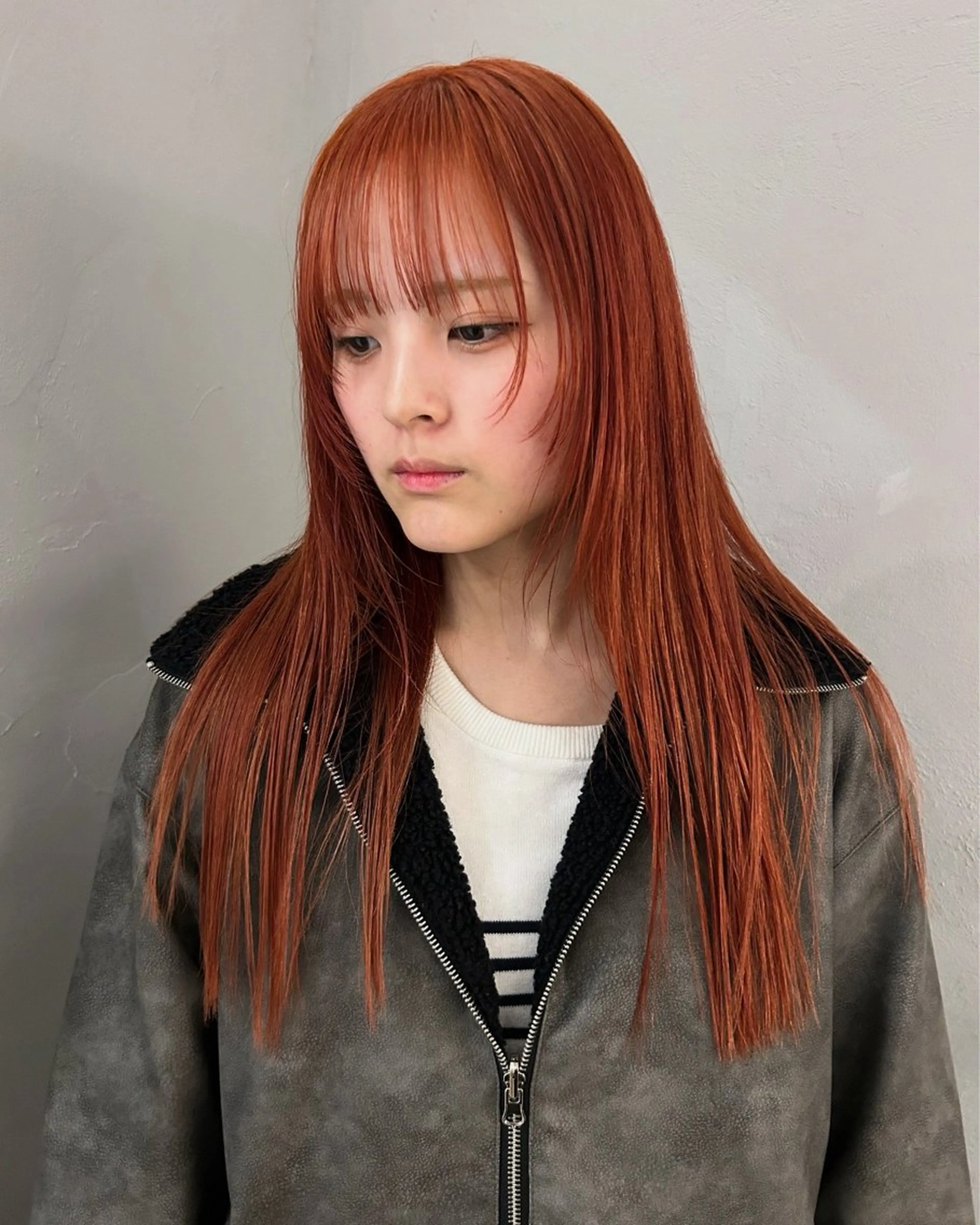 ロング カラー ヘアカラー トリートメント ケアパーマ/ケアブリ ーチdaisukeのヘアスタイル