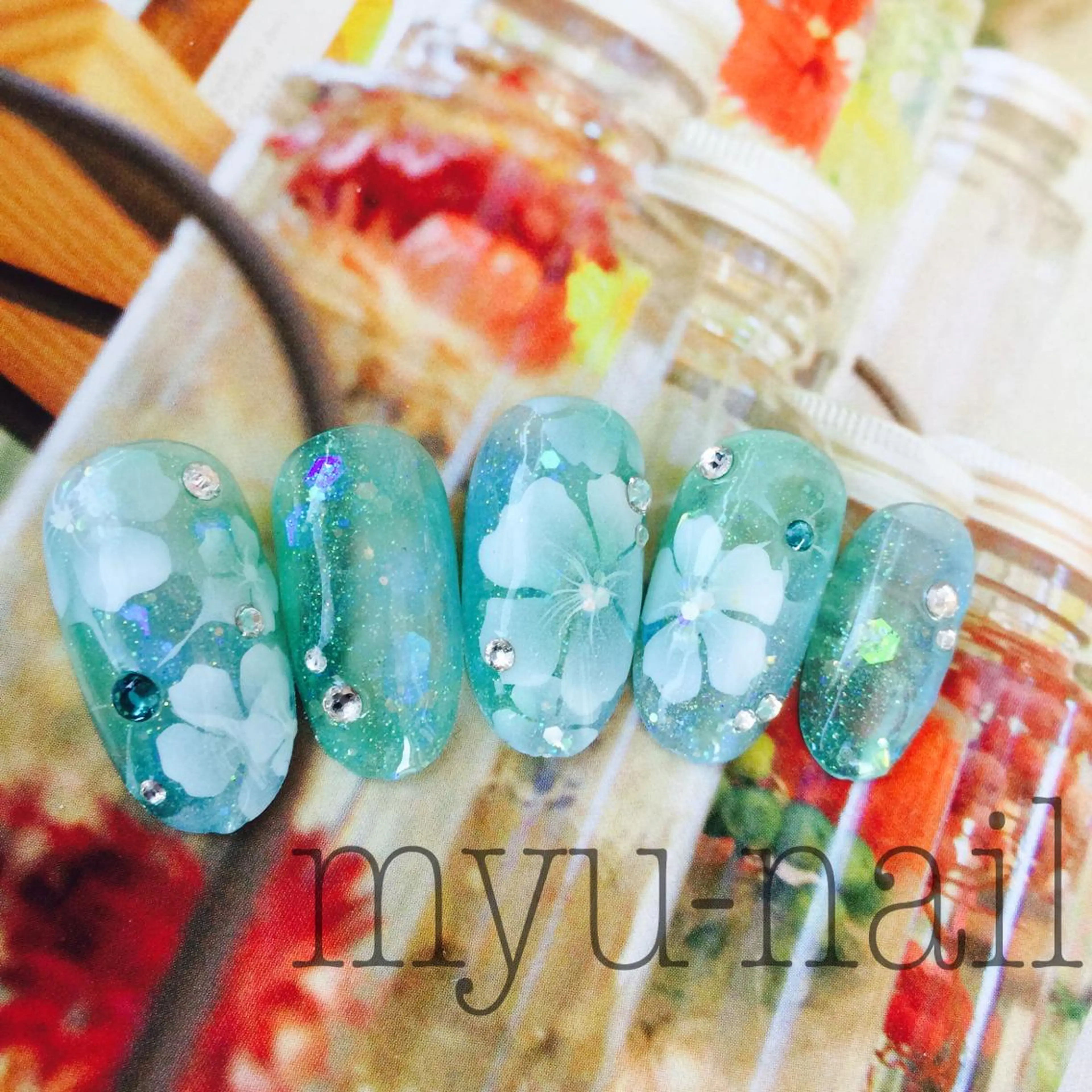 ネイル ハンドネイル ホームサロン myu-nailのネイルデザイン