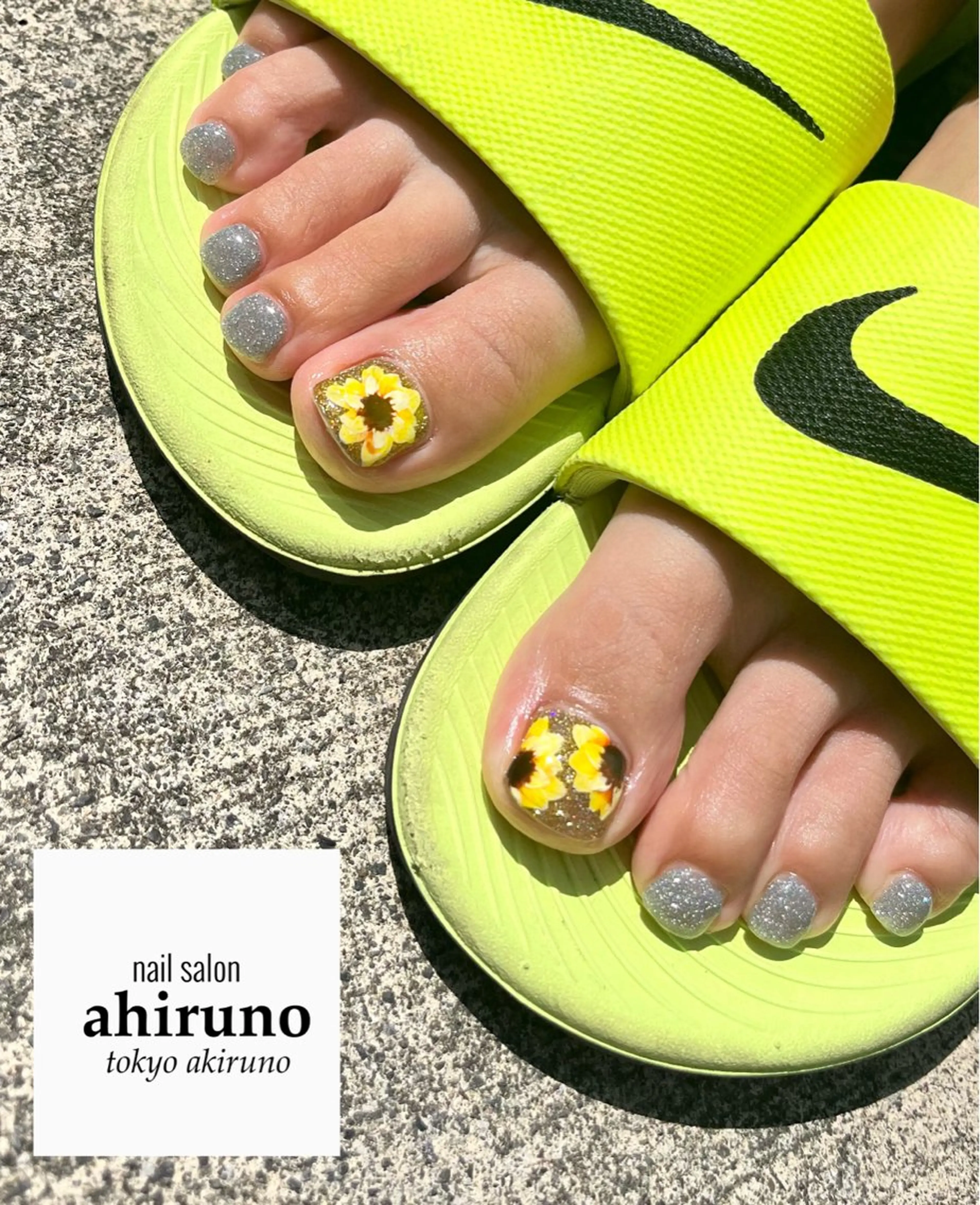 ネイル フットネイル フットネイル ａｈｉｒｕｎｏ ✿ ｙｕiのネイルデザイン