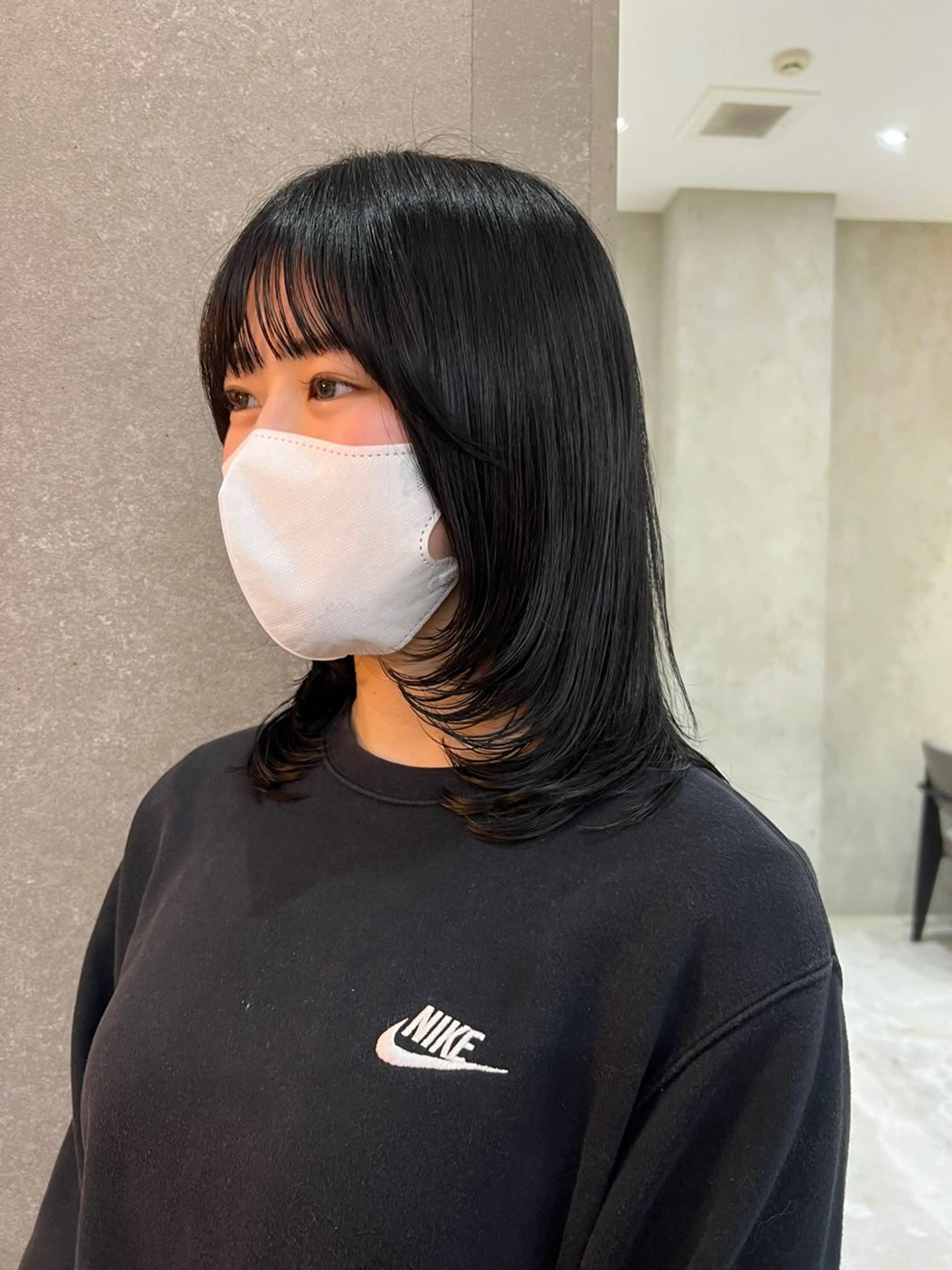 セミロング カラー カット ヘアカラー トリートメント 髪質改善/ボブ/ ハイトーン❣️yuiのヘアスタイル