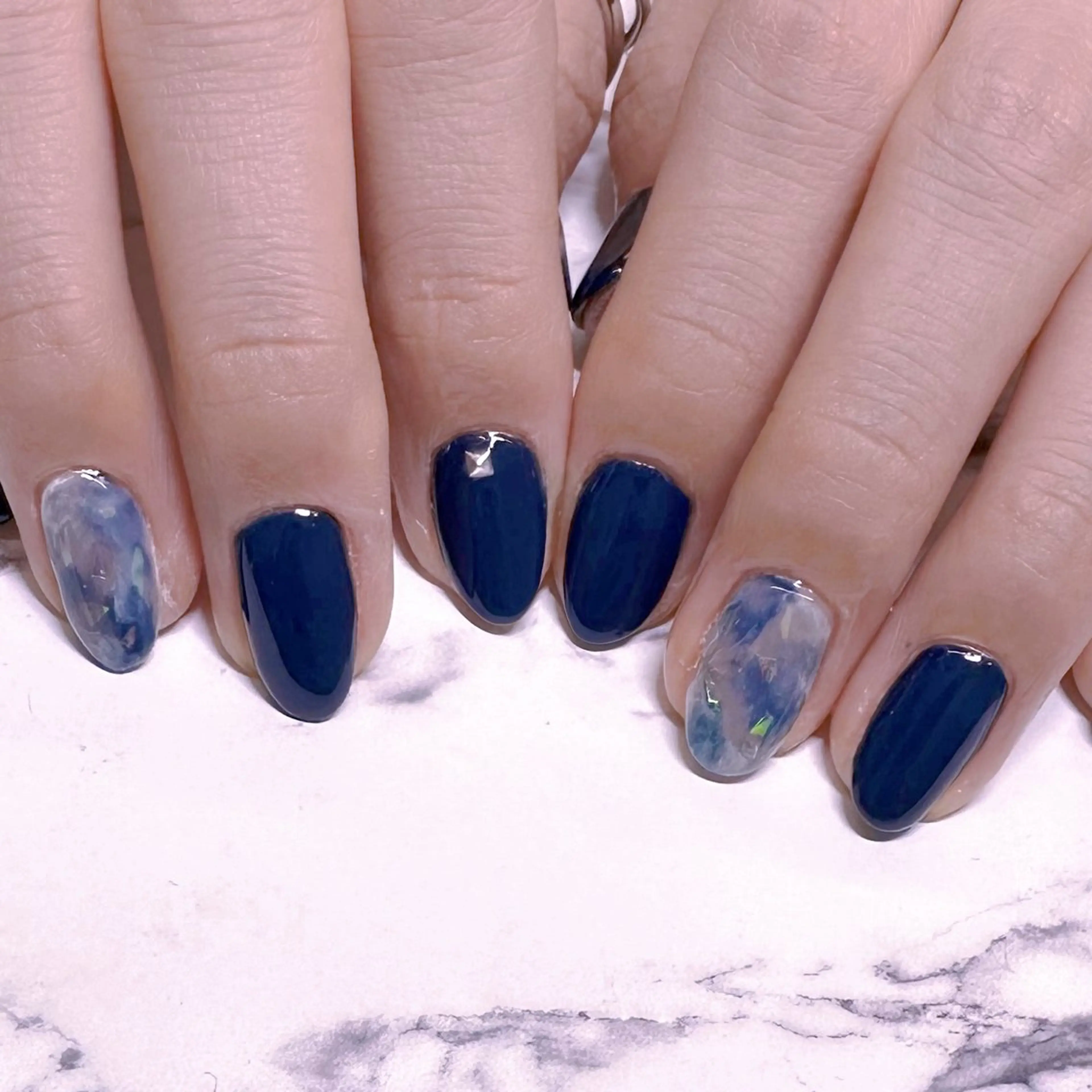 ネイル ハンドネイル I_p4ce所属・I_p4ce 🍊あい🍊のネイルデザイン