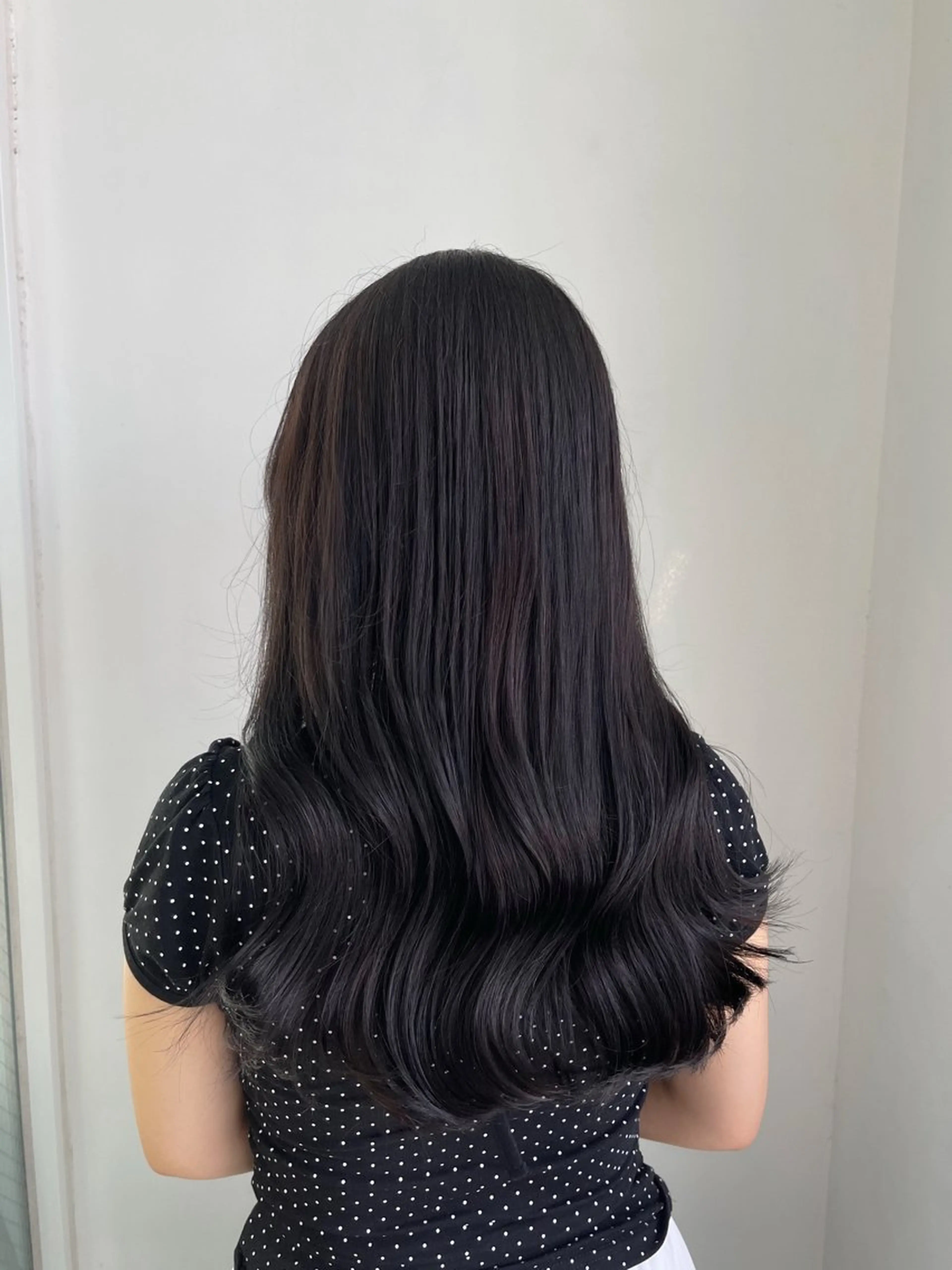 ロング カラー 愛莉/ラベンダー/ ベージュ/ブラウンのヘアスタイル