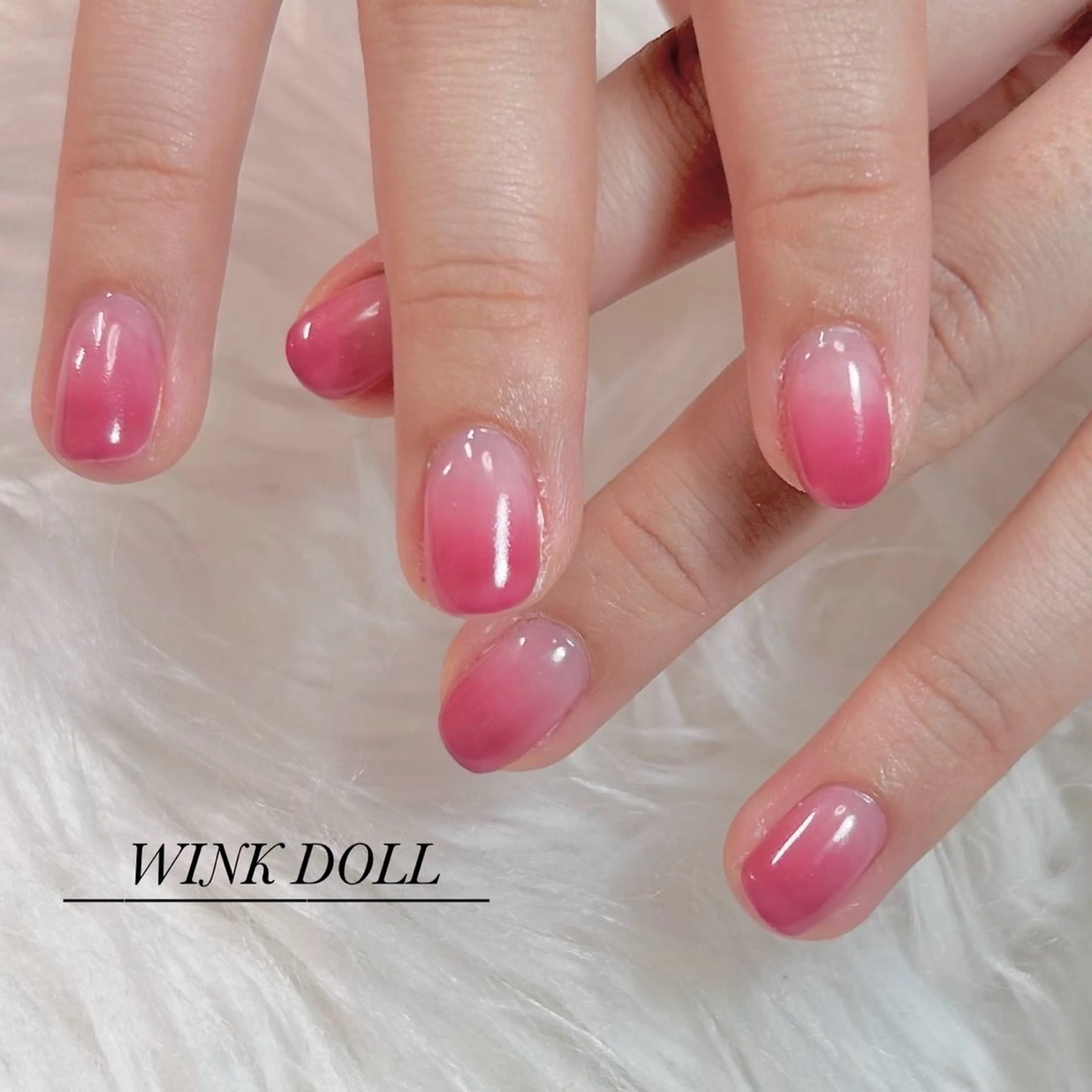 ネイル ハンドネイル WINK DOLL RIANのネイルデザイン