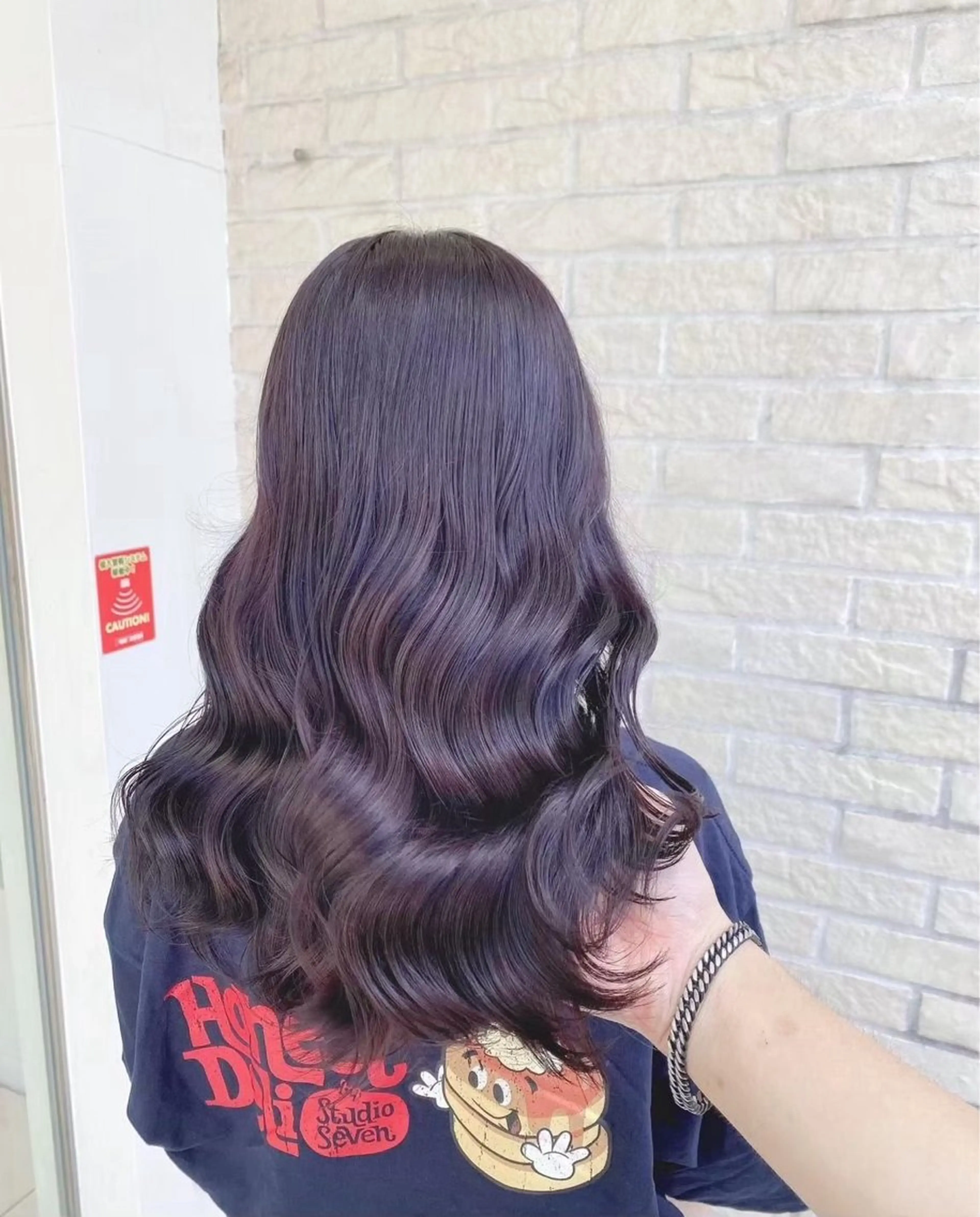 ロング ワンレンボブ ショートボブ ボブ 顔まわりレイヤー 顔周りカット ヘアカラー トリートメント 🥀ダブルカラー/ 縮毛矯正🥀ユイキのヘアスタイル