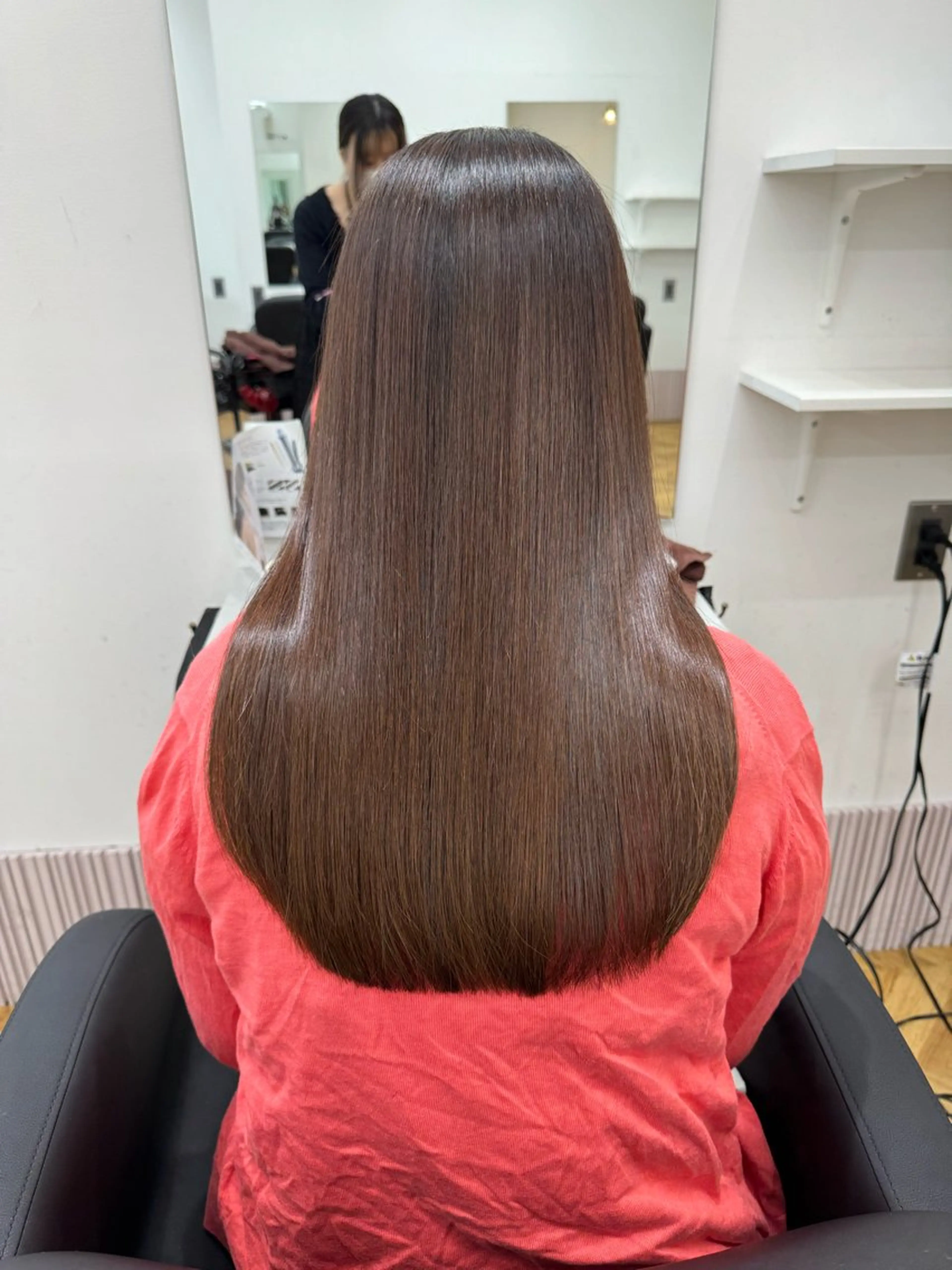 セミロング 髪質改善/艶髪💎 ウエキ リカのヘアスタイル