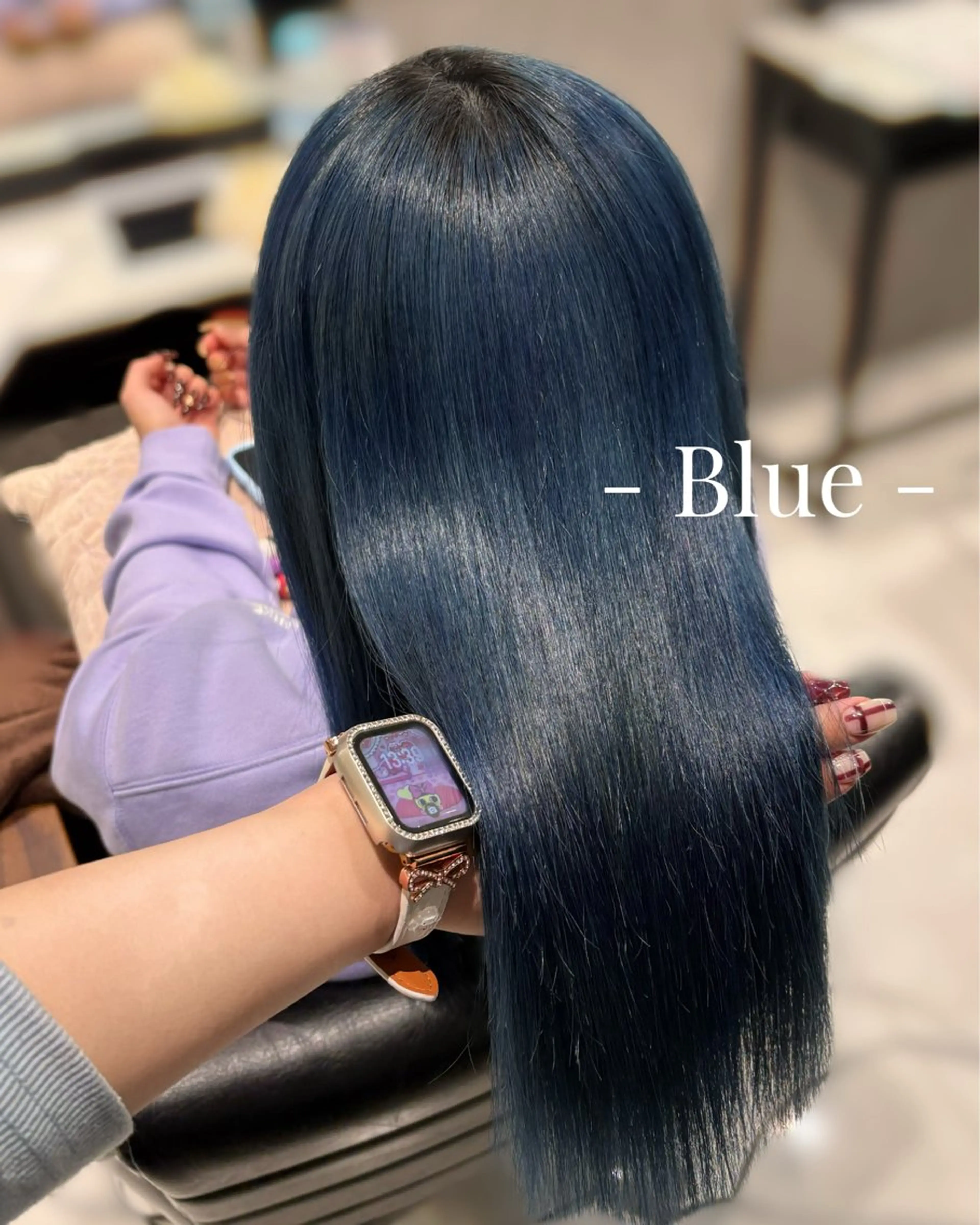 セミロング ヘアカラー ﾊﾙｶ🌟グレージュ /オリーブﾌﾞﾗｳﾝのマツエク・マツパデザイン