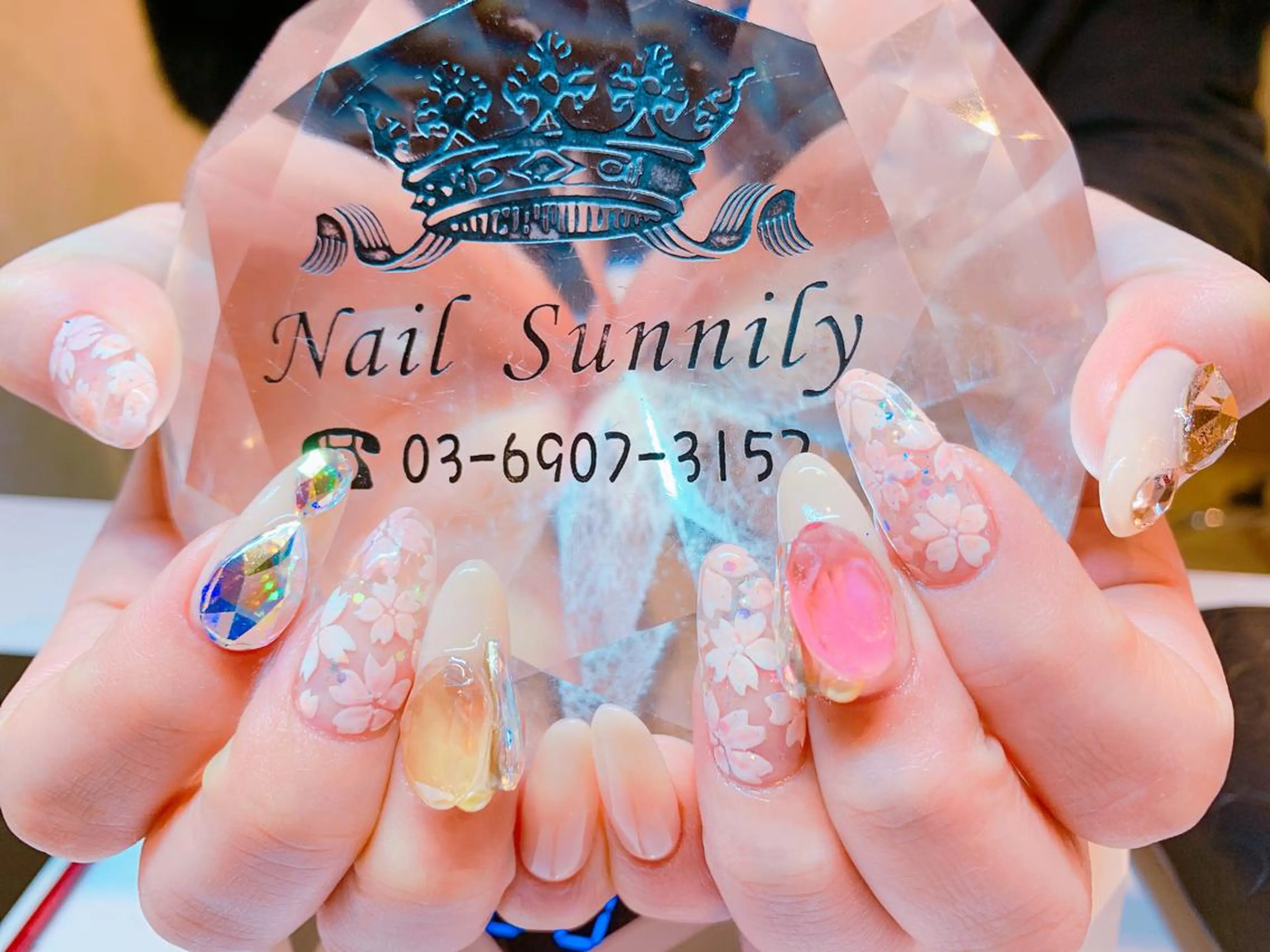 ネイル 長さだし専門店 M2　rikaのネイルデザイン