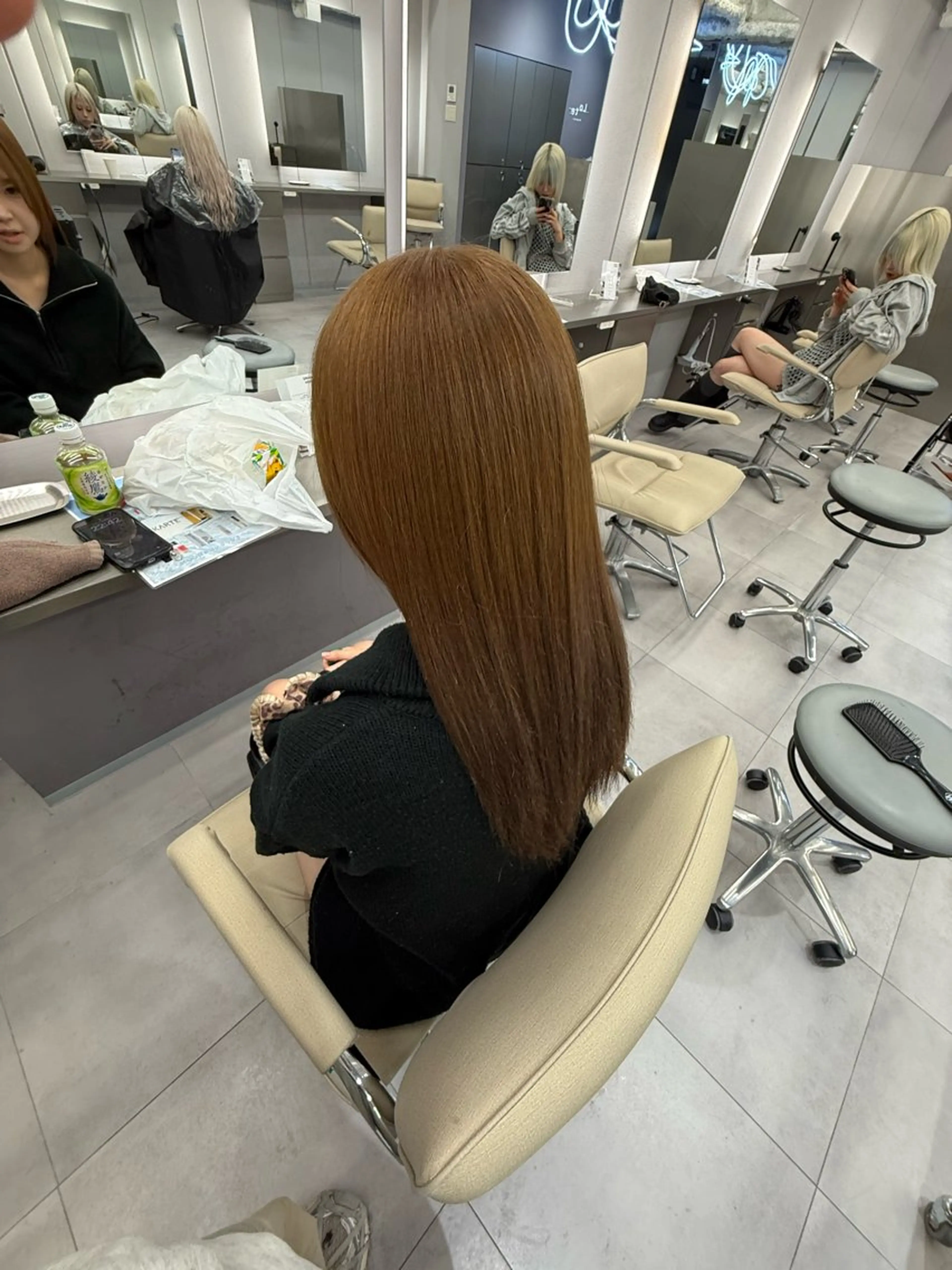 セミロング ヘアカラー 酒井 剛喜のヘアスタイル