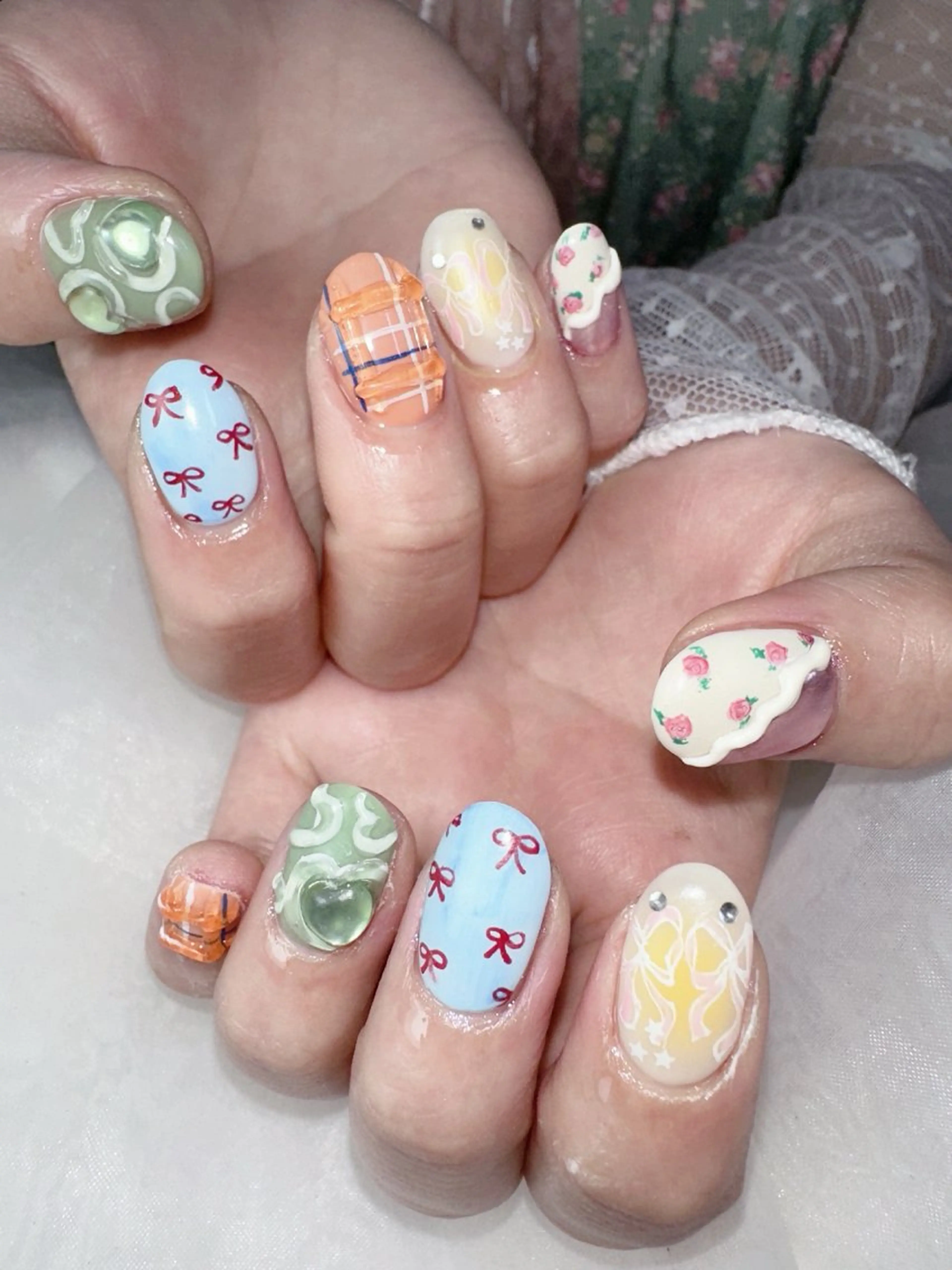 ネイル ハンドネイル うにゃねいる🌷 Mayaのネイルデザイン