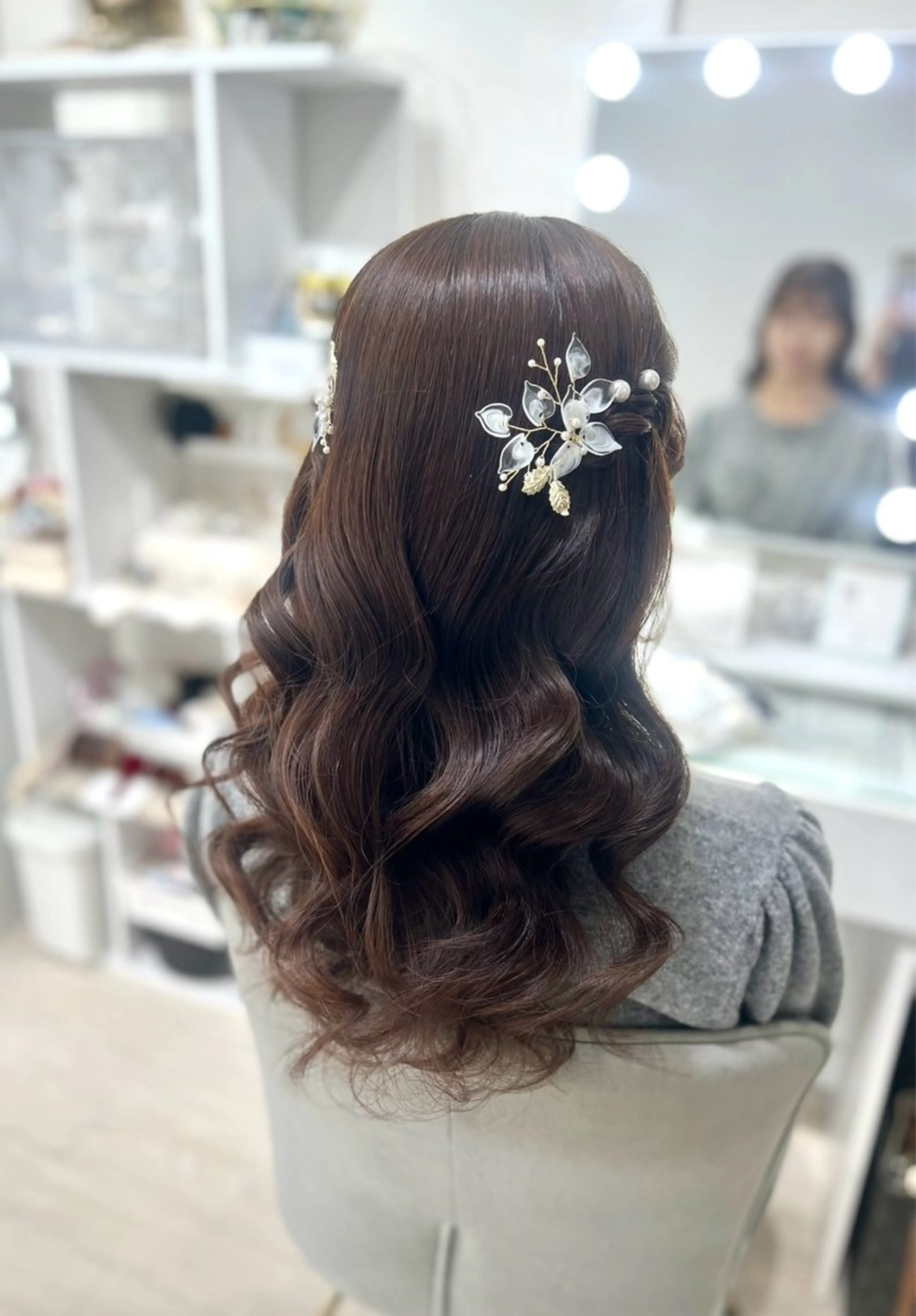 ロング ヘアセット ヘアセット/金山 佐野 妃都美のヘアスタイル