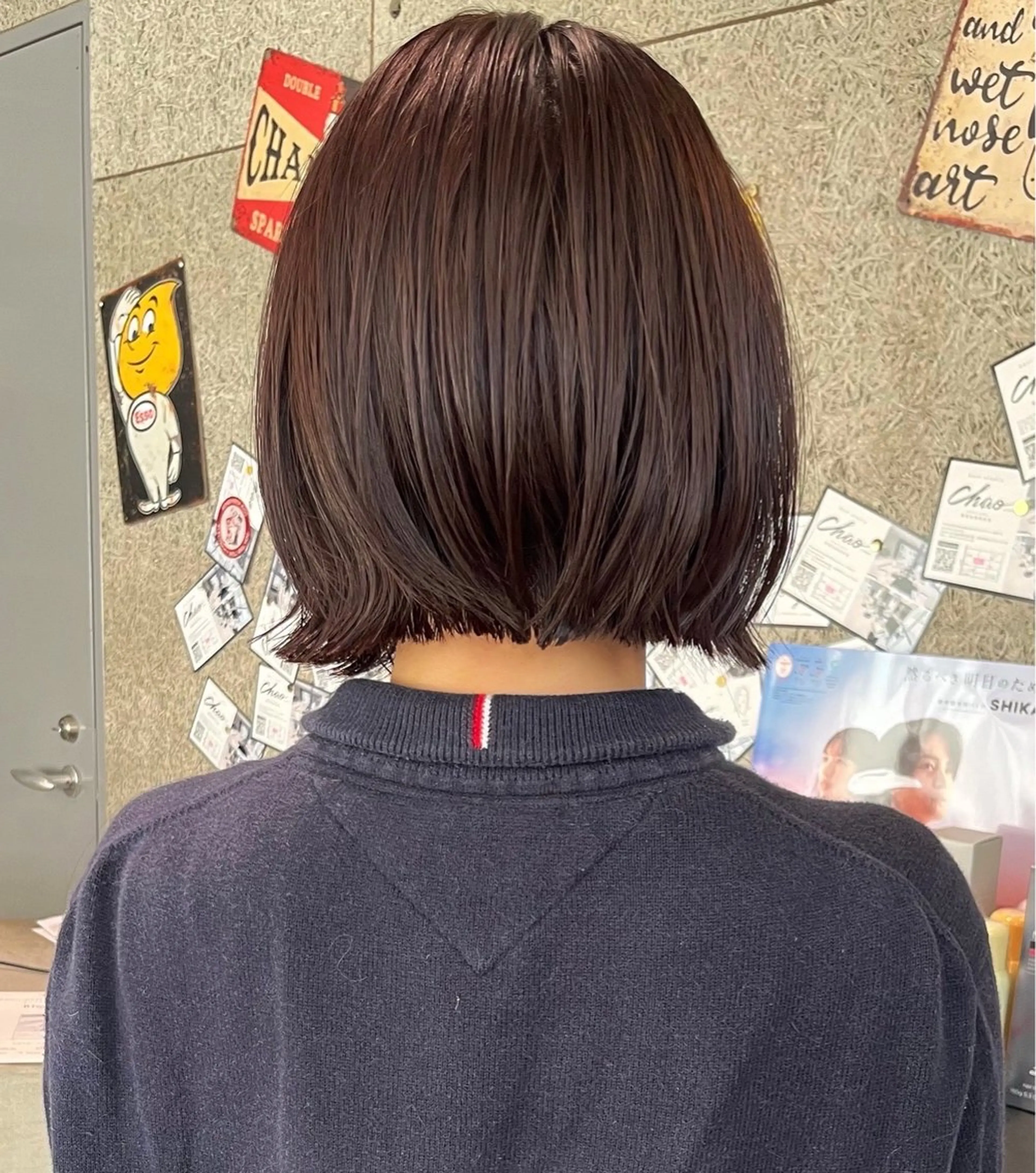 ショート ボブ/ショートボブ/ 岡山駅/別曽遥也のヘアスタイル