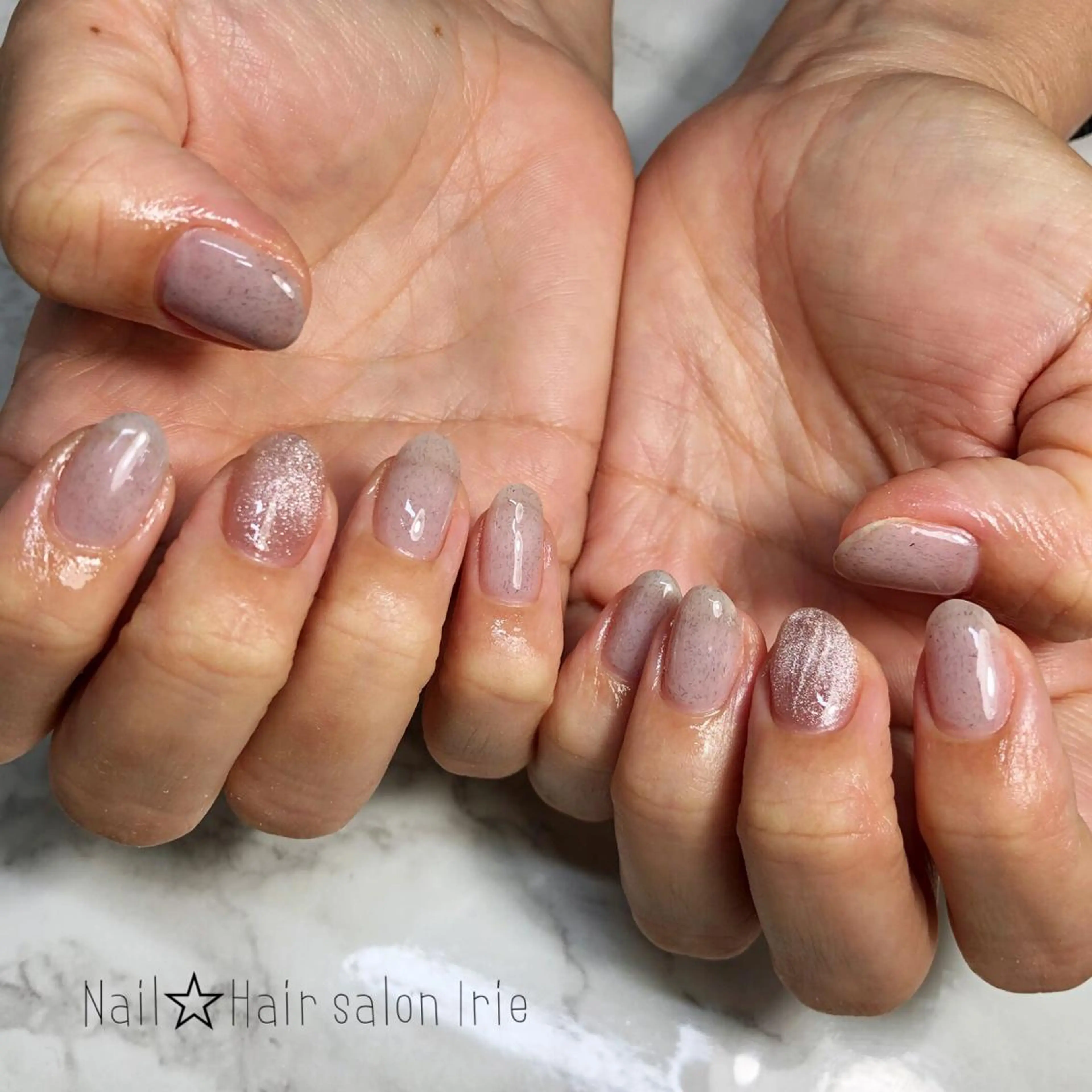 ネイル ハンドネイル ハンドケア Hair salon Irie所属・與儀 知佳のネイルデザイン