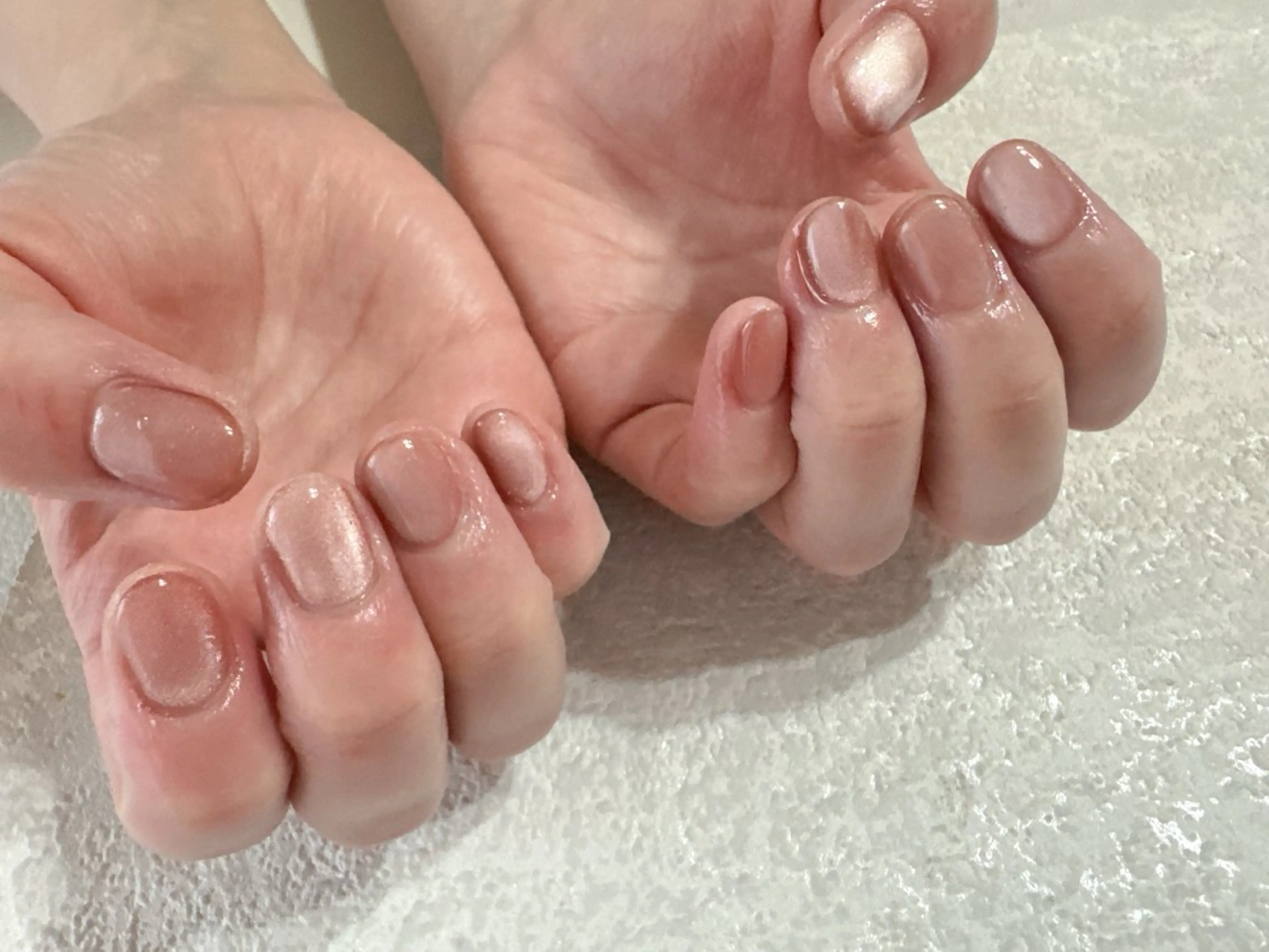 ネイル フットネイル ジェルネイル キラキラネイル マグネットネイル パラジェル kikinail 溝の口のネイルデザイン