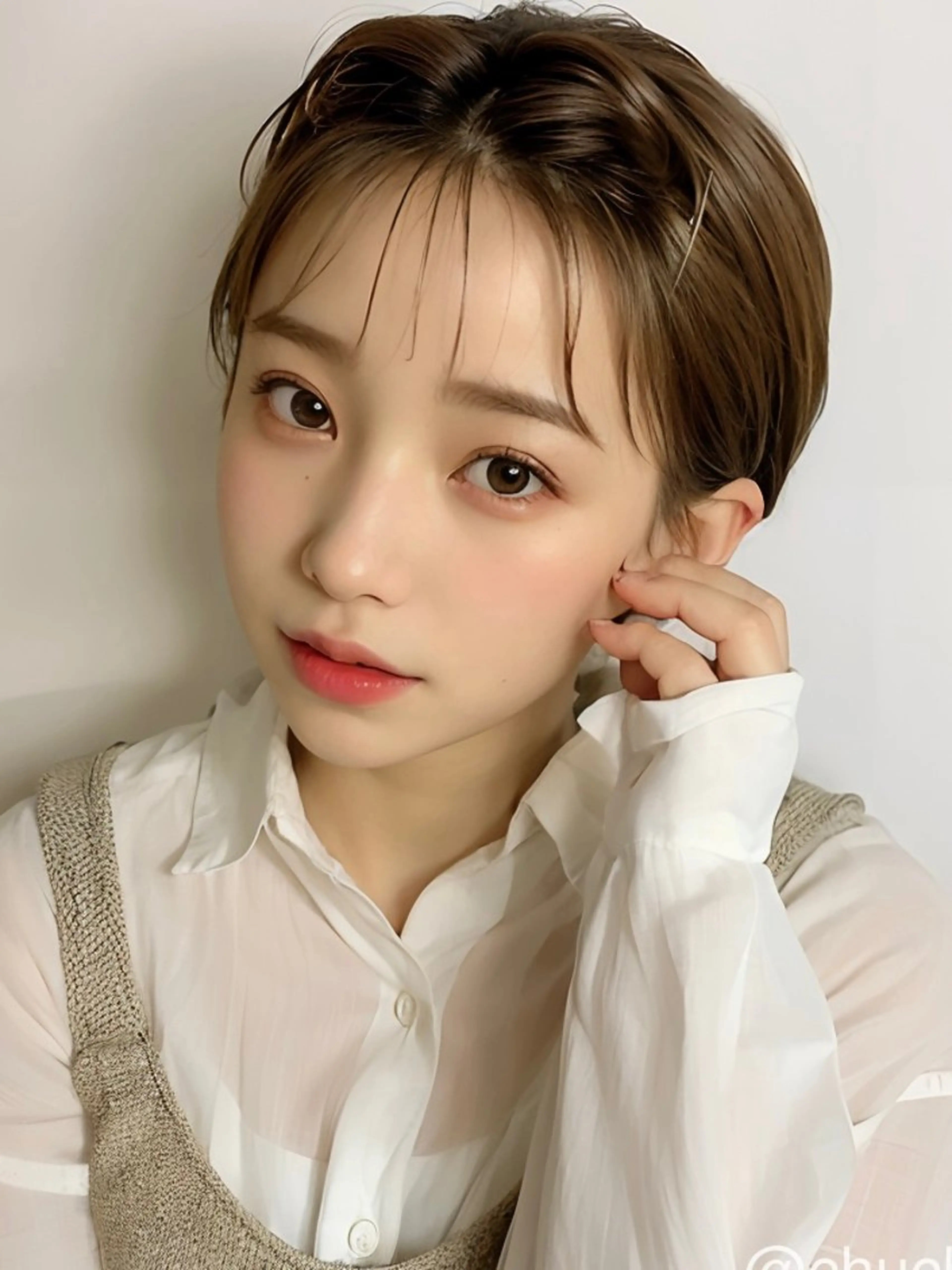 ショート シャドールーツ美容師 篠原康太のヘアスタイル