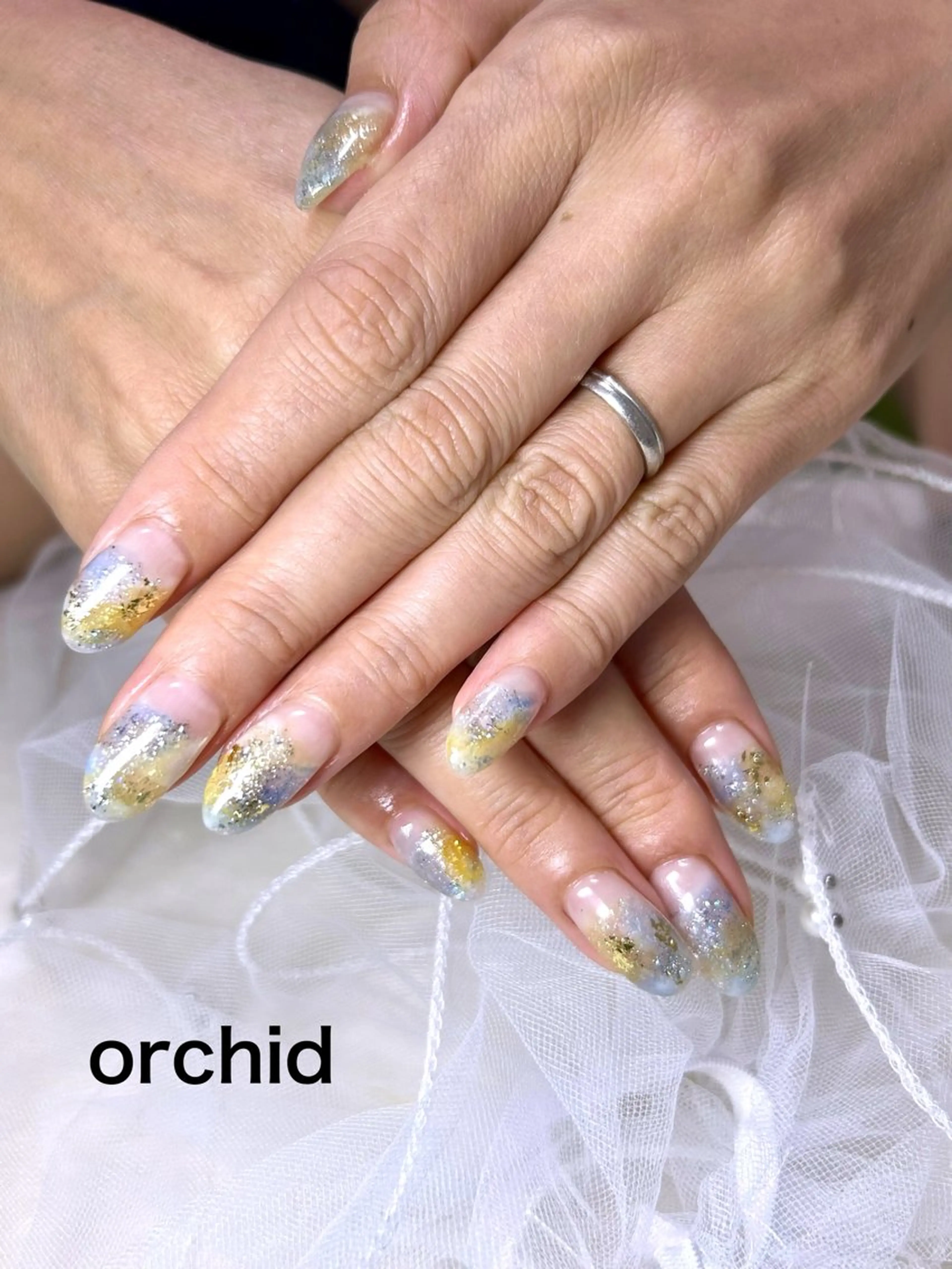 ネイル orchid ♡オーキッドのネイルデザイン