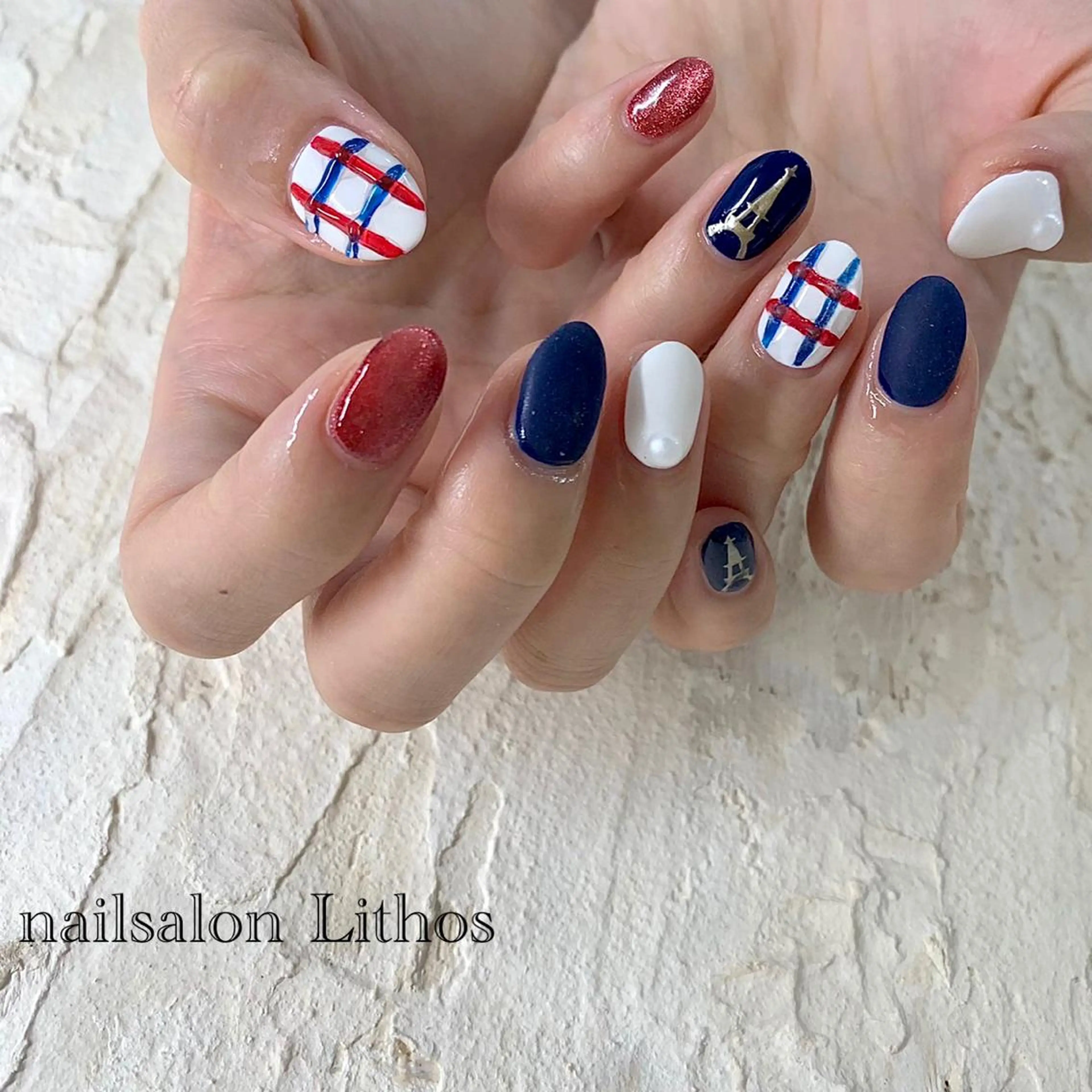 ネイル ハンドネイル nailsalon Lithos所属・nailsalon Recontreのネイルデザイン
