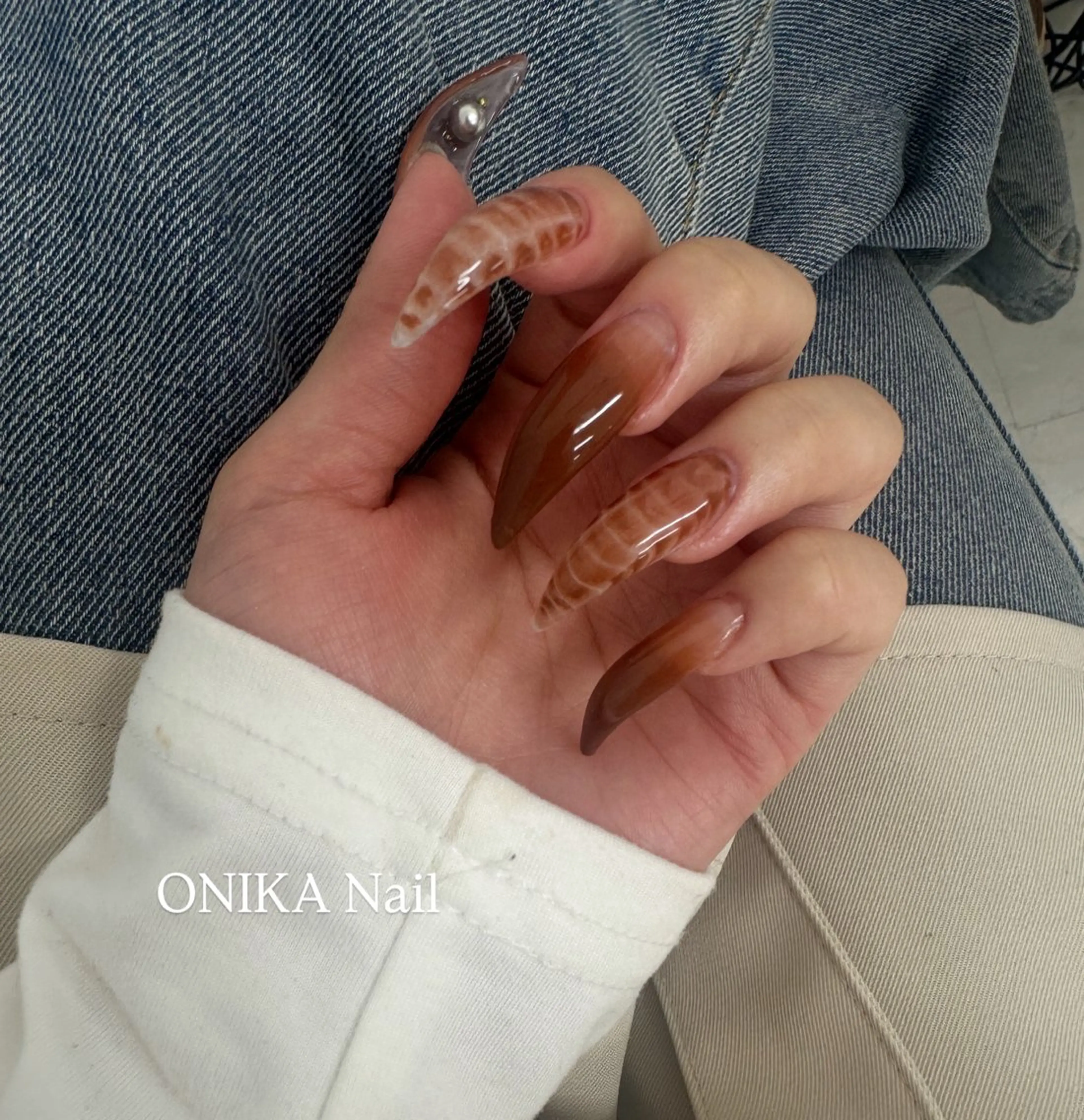 ONIKANail所属・Momoka 🦋のネイルデザイン