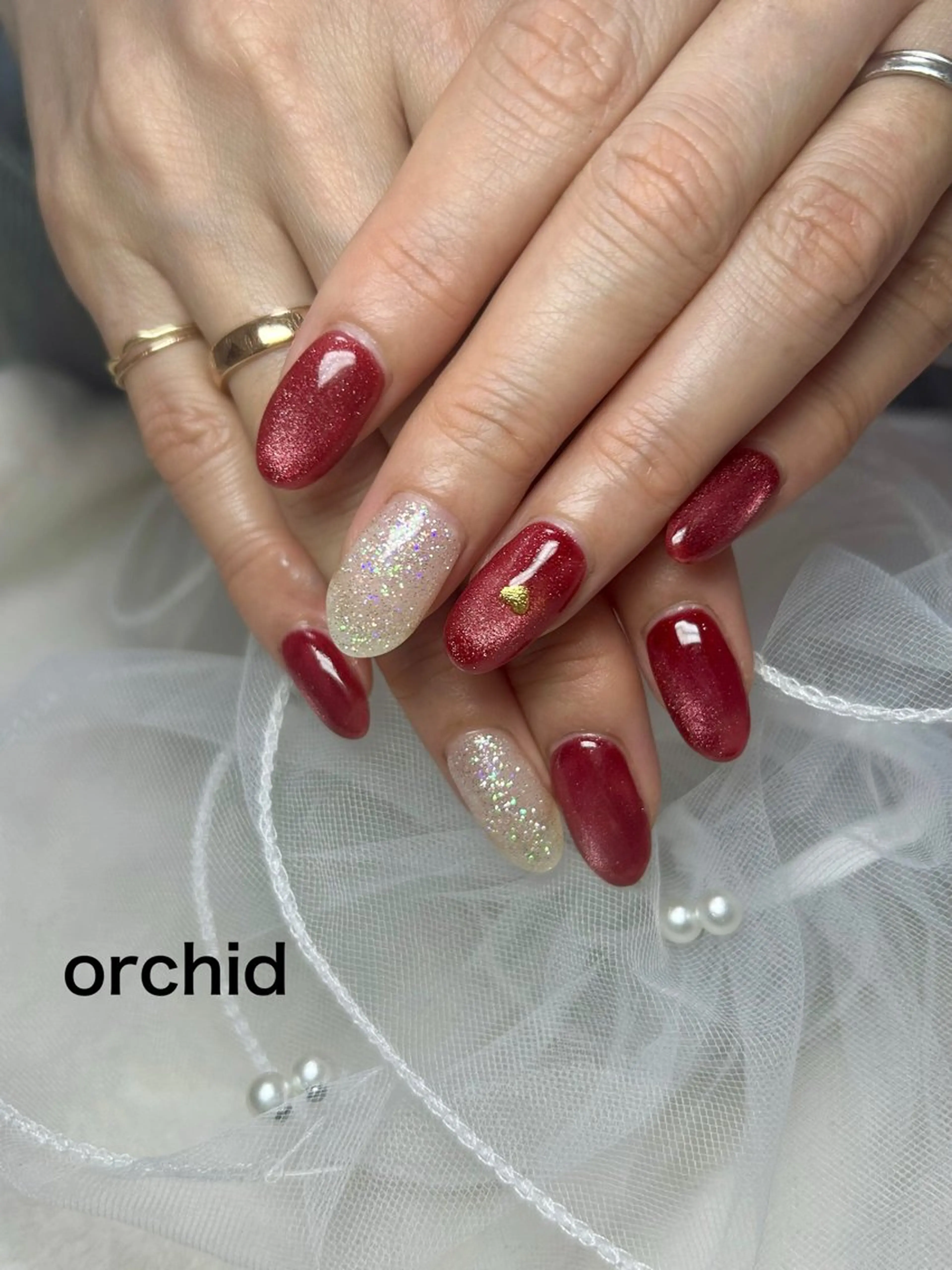 ネイル orchid ♡オーキッドのネイルデザイン