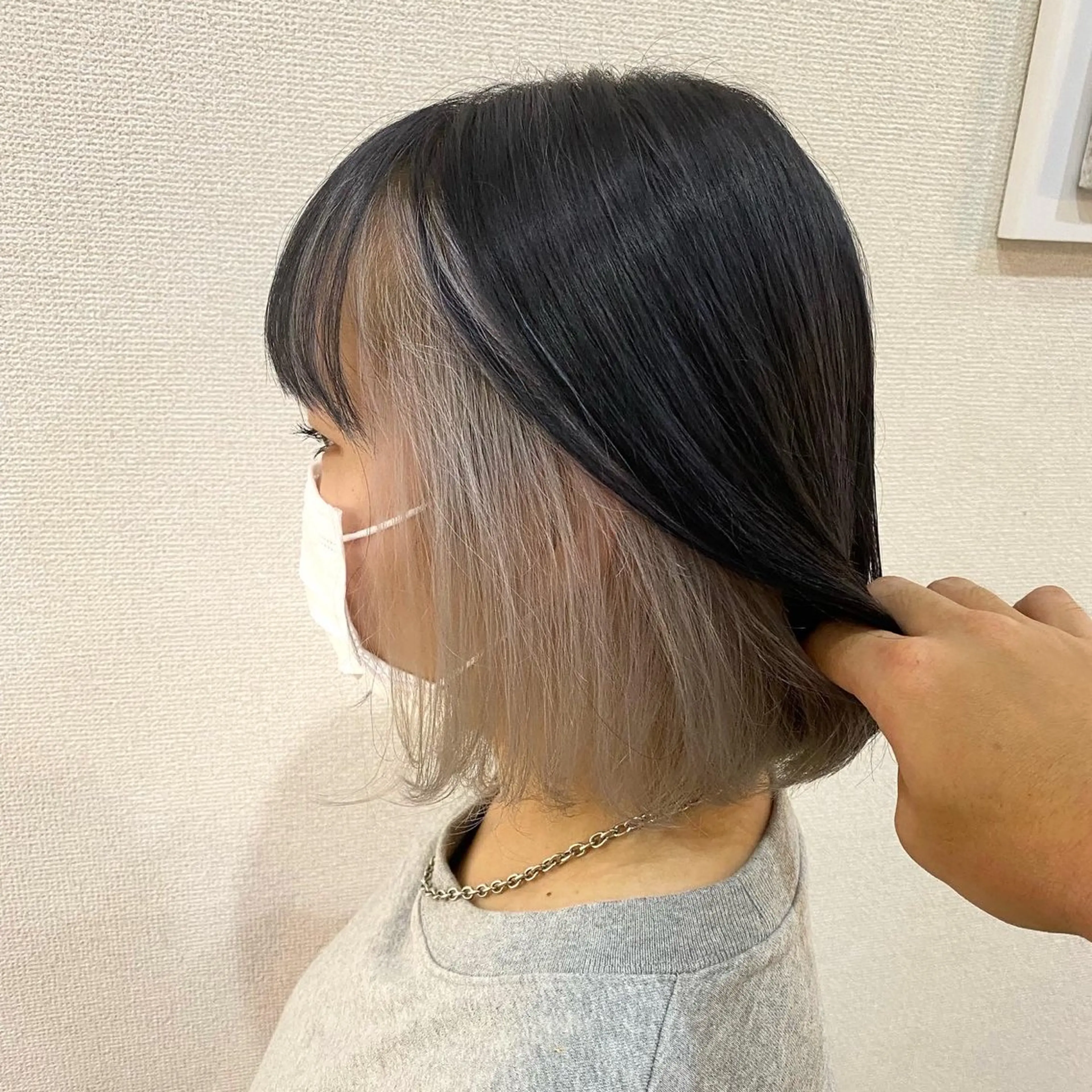 ミディアム カラー フォーリア(Foglia)所属・foglia 坪来　祥汰のヘアスタイル