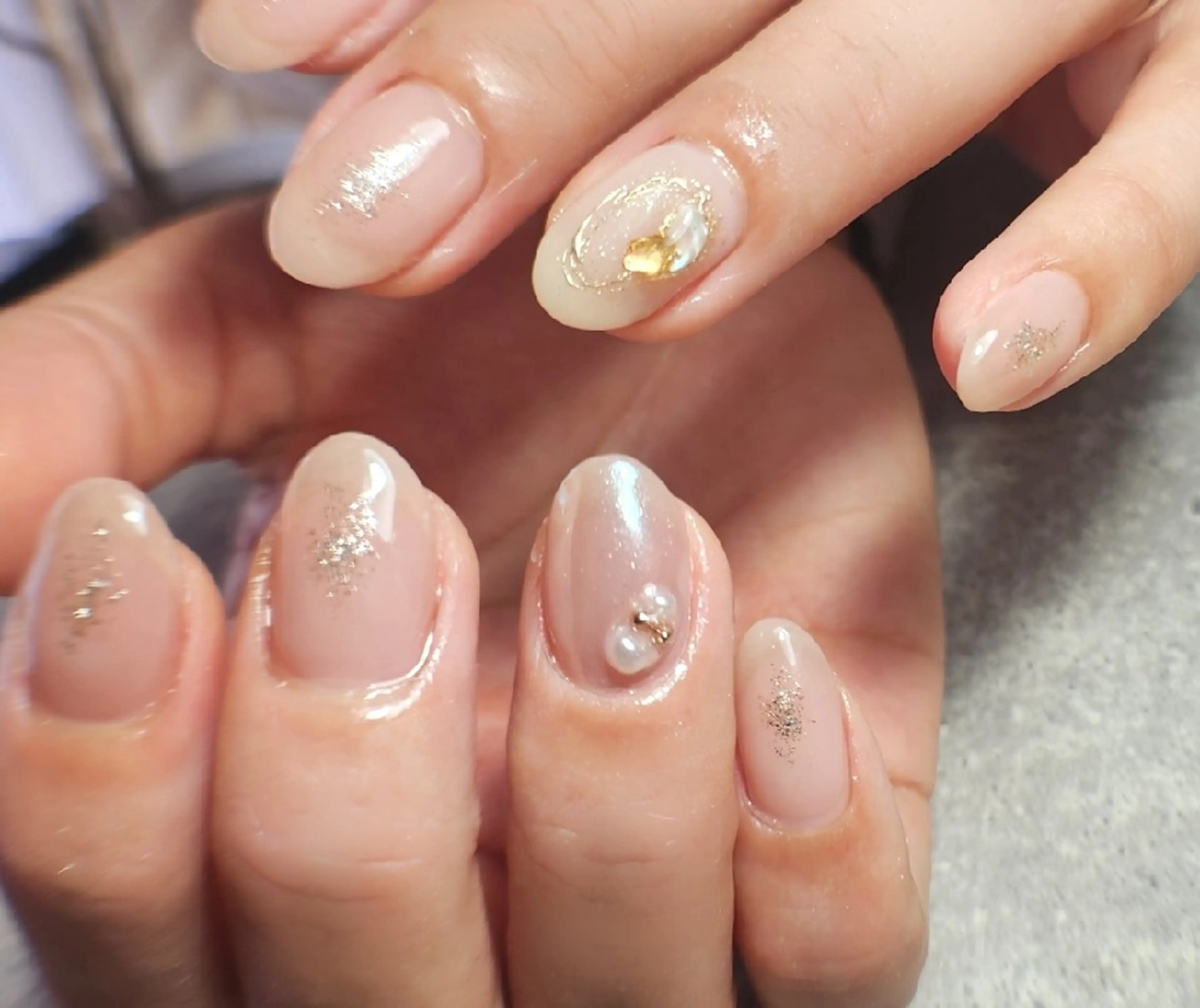 ネイル オーロラネイル ハンドネイル   BENNIEのネイルデザイン