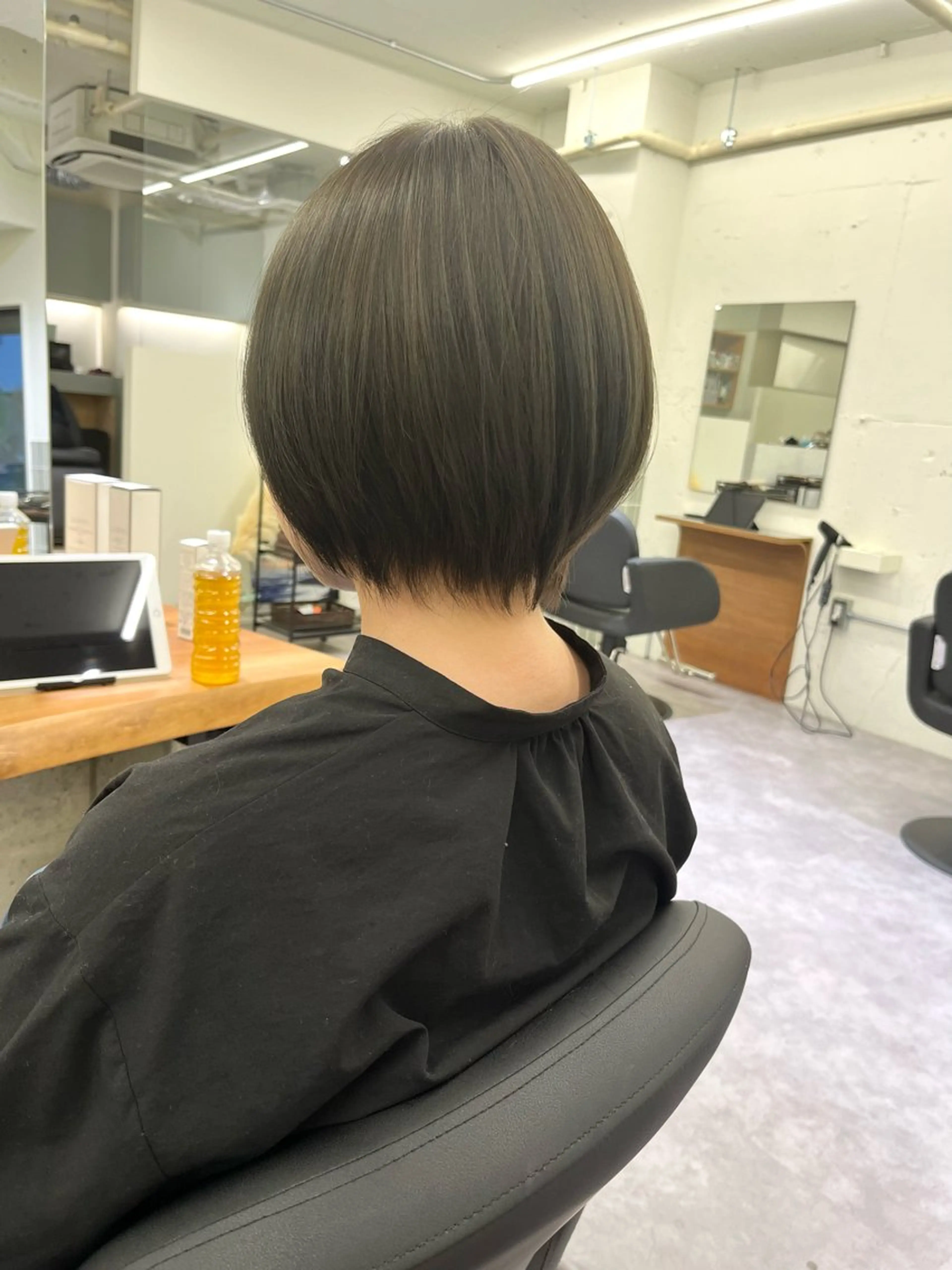 ショート ショートボブ ボブ ショートヘア カット ヘアカラー トリートメント 鈴村祐也/ショート /縮毛矯正のヘアスタイル