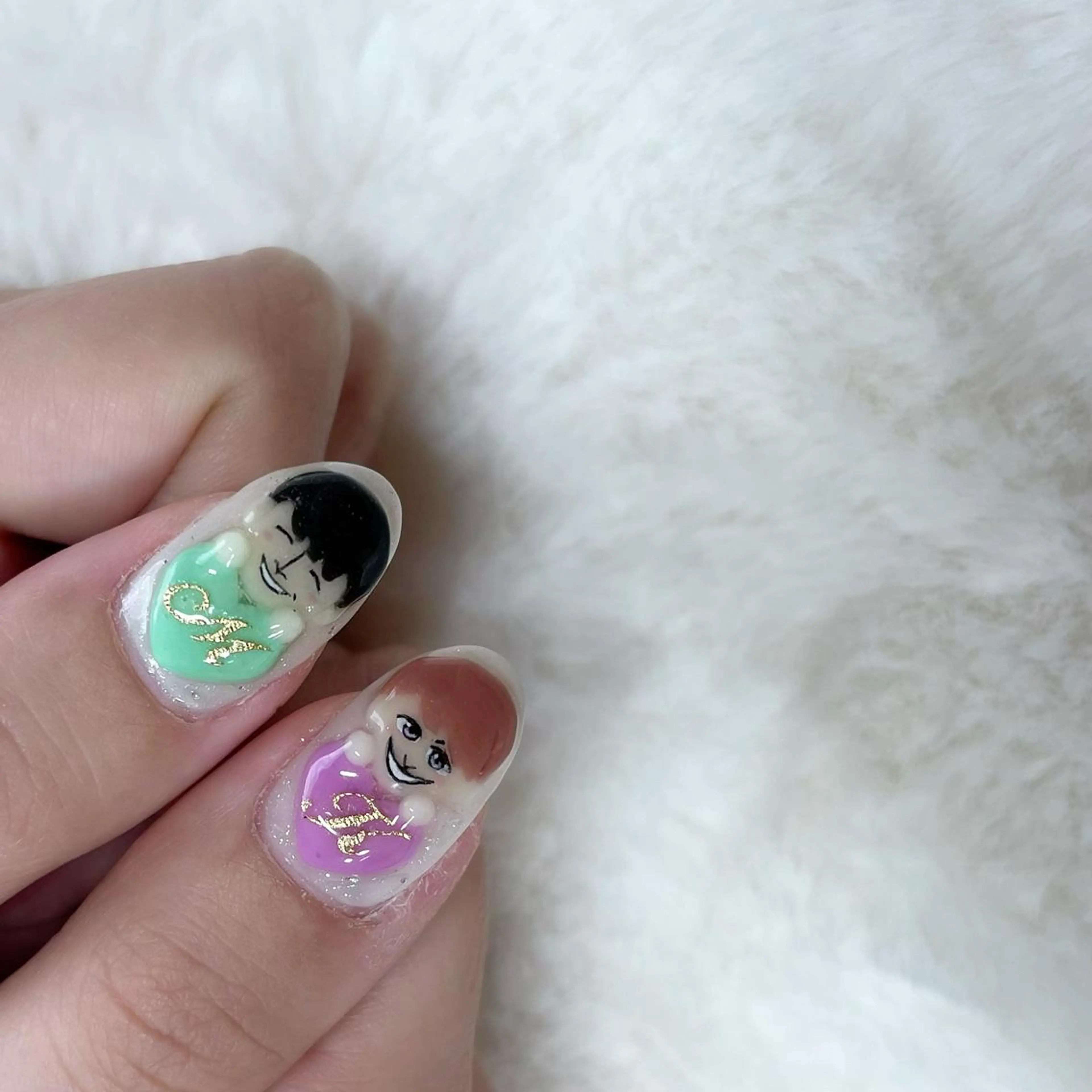 ネイル 東 千夏のネイルデザイン