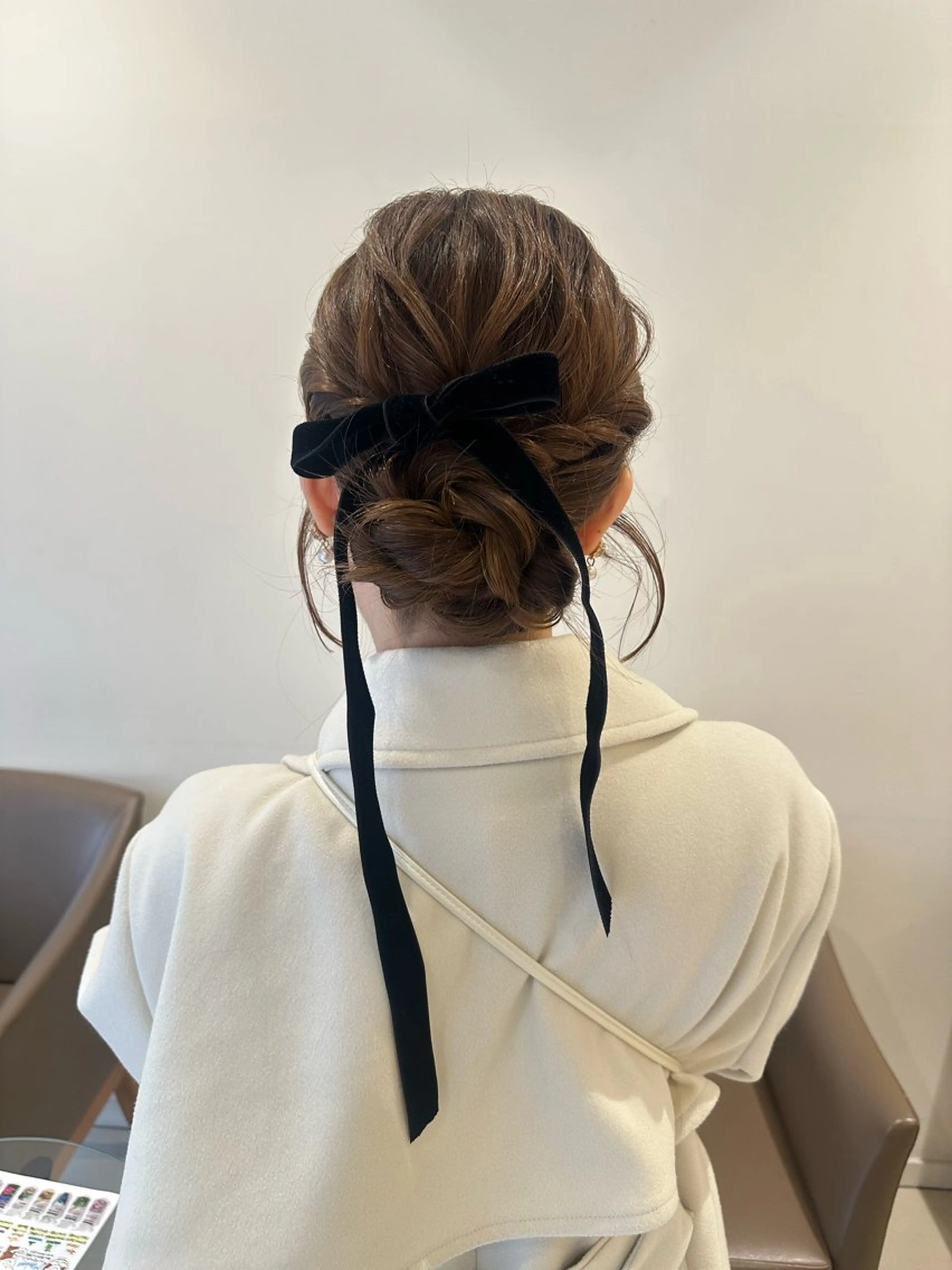 ロング カラー ヘアアレンジ タイトボブ個性派カラ ーAKANEのヘアスタイル