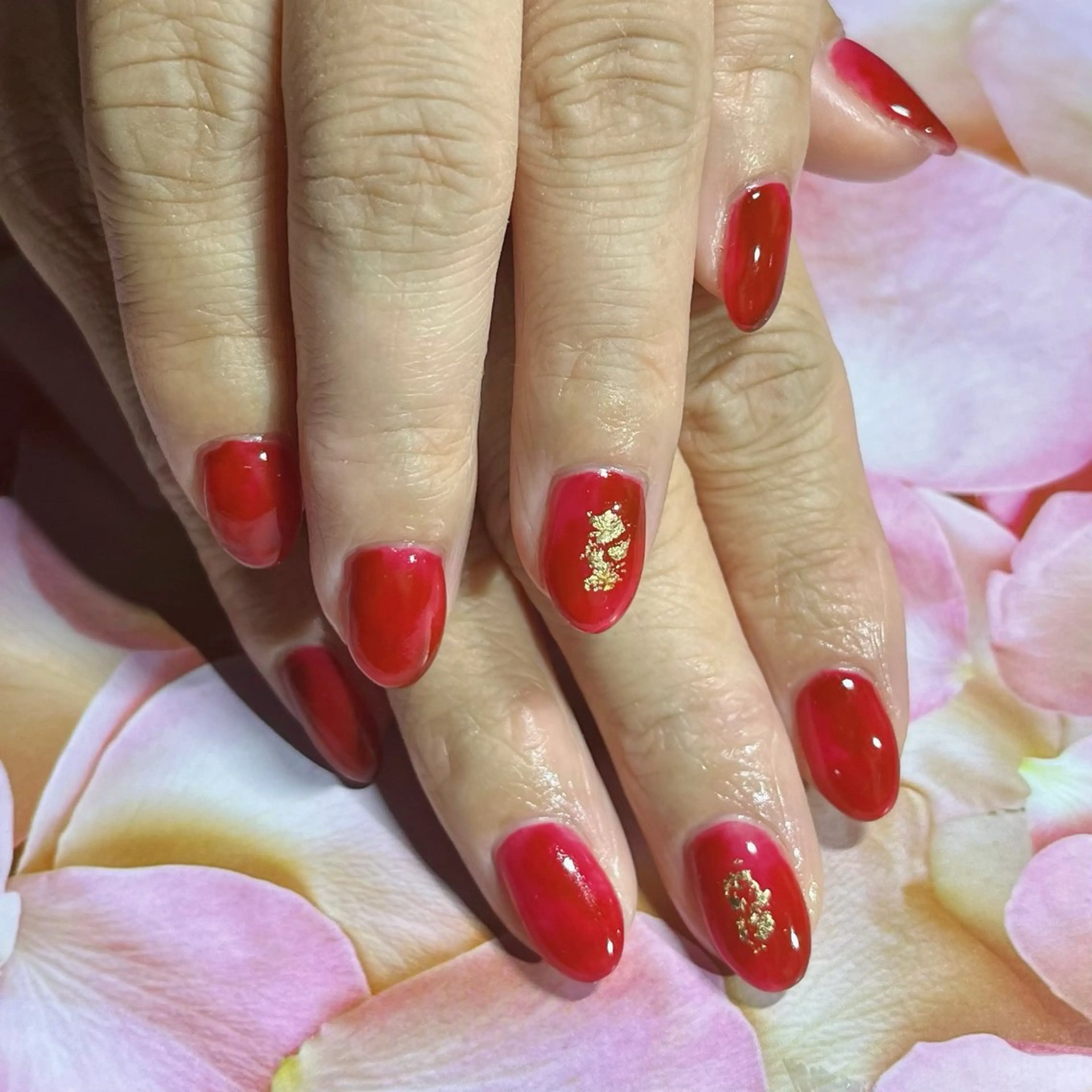 ミディアム hs nail salonのネイルデザイン