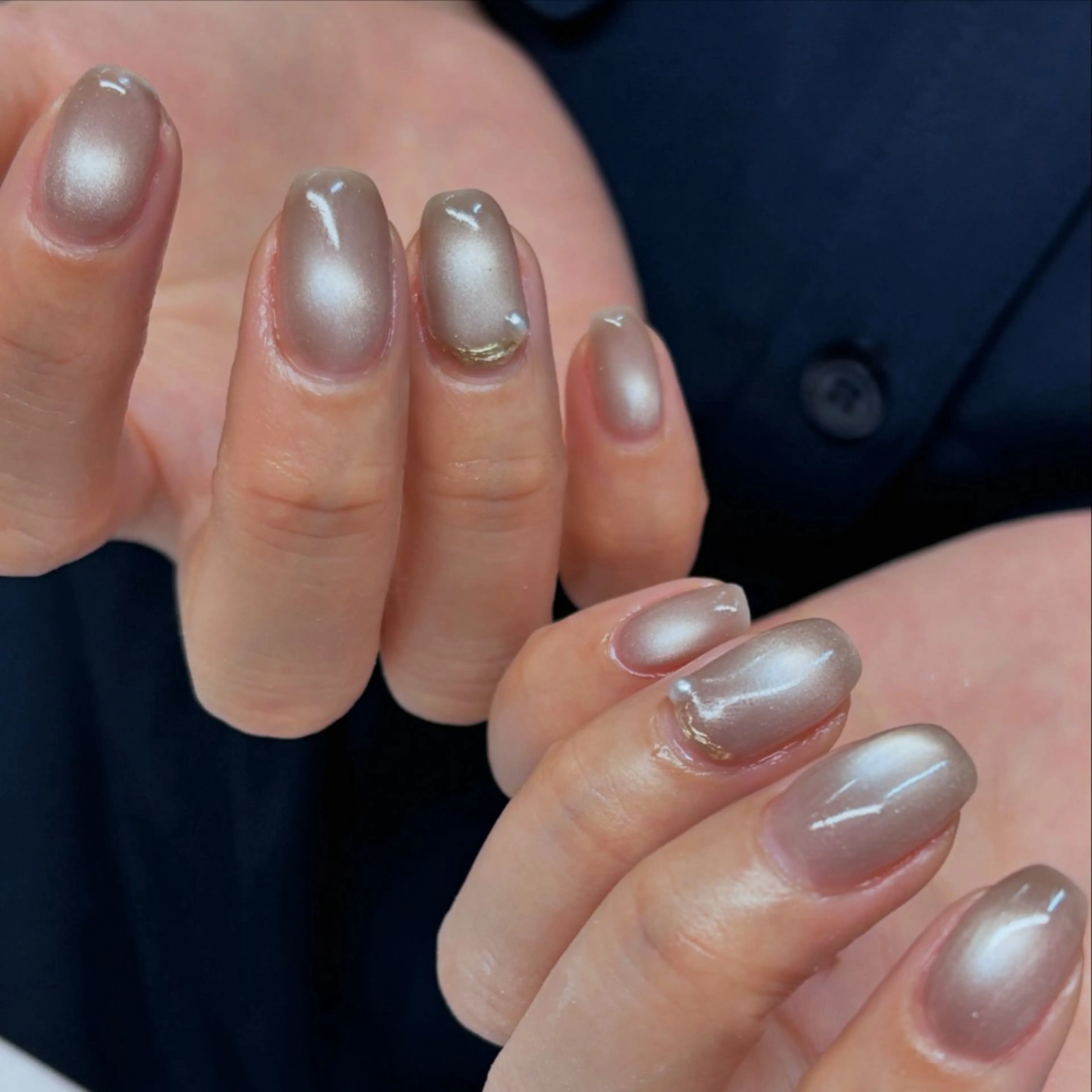 ネイル 氷ネイル・うるうるネイル マグネットネイル &M Total Beauty【アンドエム】所属・&M【アンドエム】 立川店のネイルデザイン