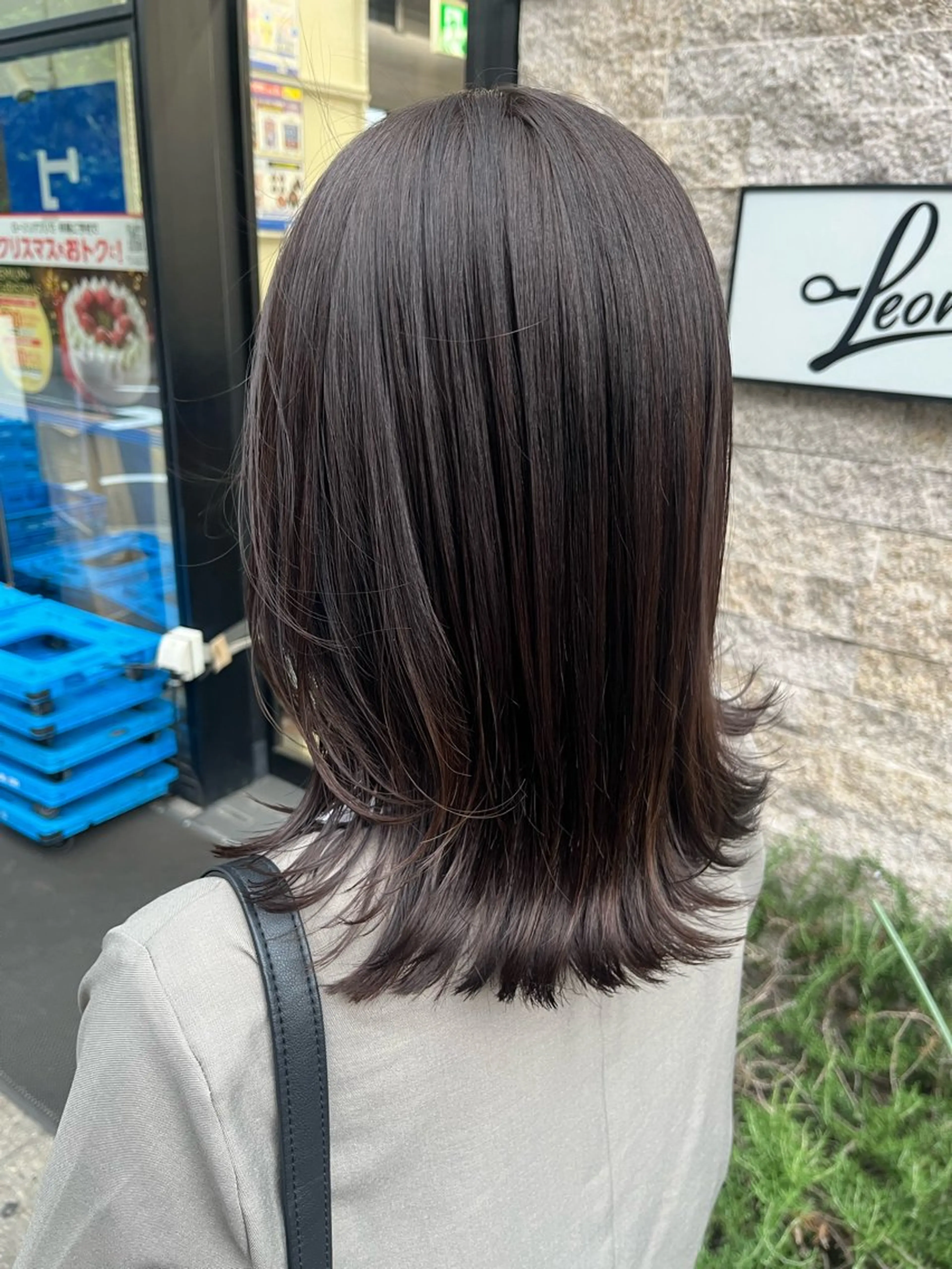 ミディアム カラー ブラウンカラー くすみブラウン カット ヘアカラー トリートメント ✨透明感カラー✨ 🦖佐々木未来🦕のヘアスタイル