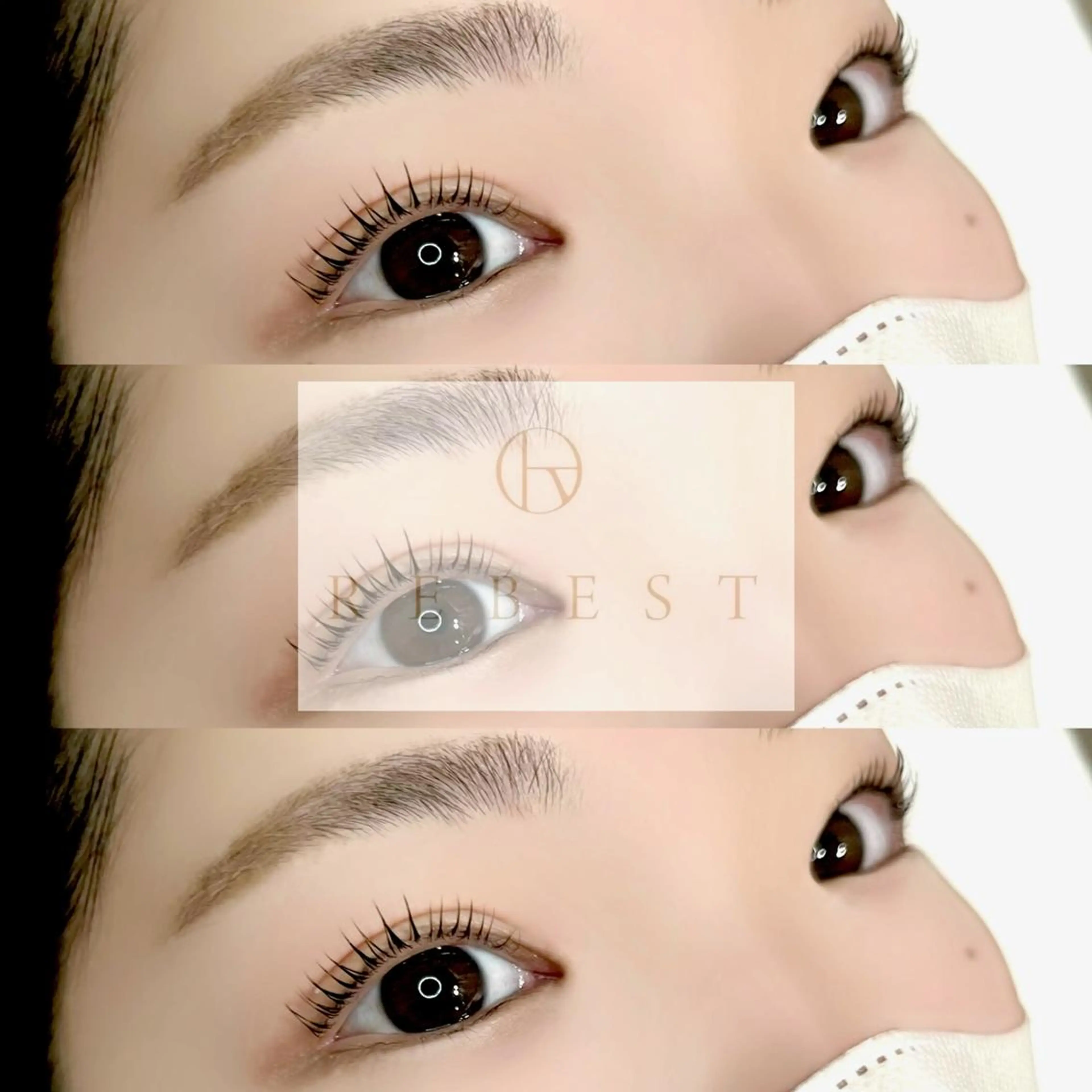 マツエク・マツパ REBEST 四條畷店のマツエク・マツパデザイン