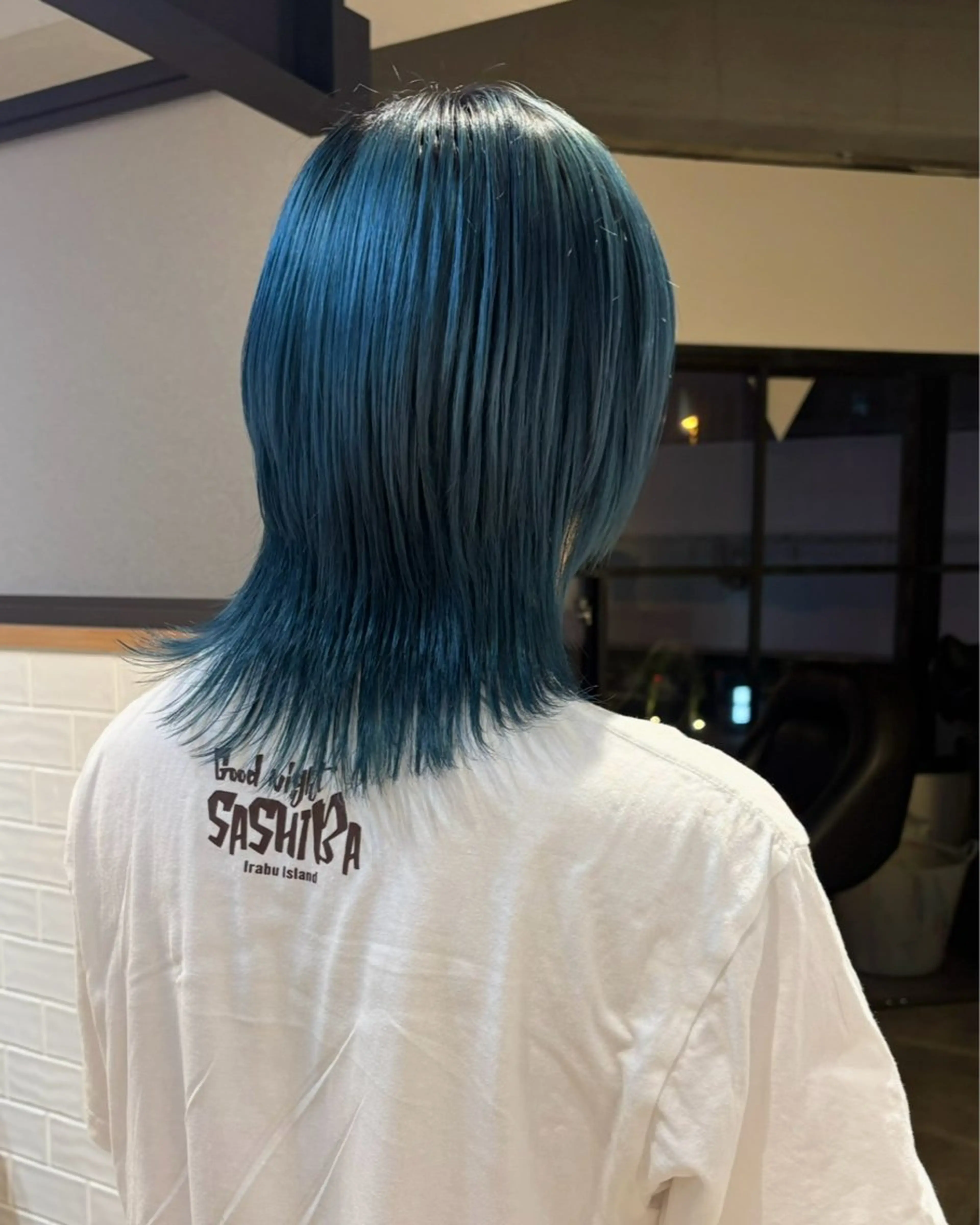 ミディアム カラー 艶カラー/韓国顔周り 🎀mamiのヘアスタイル