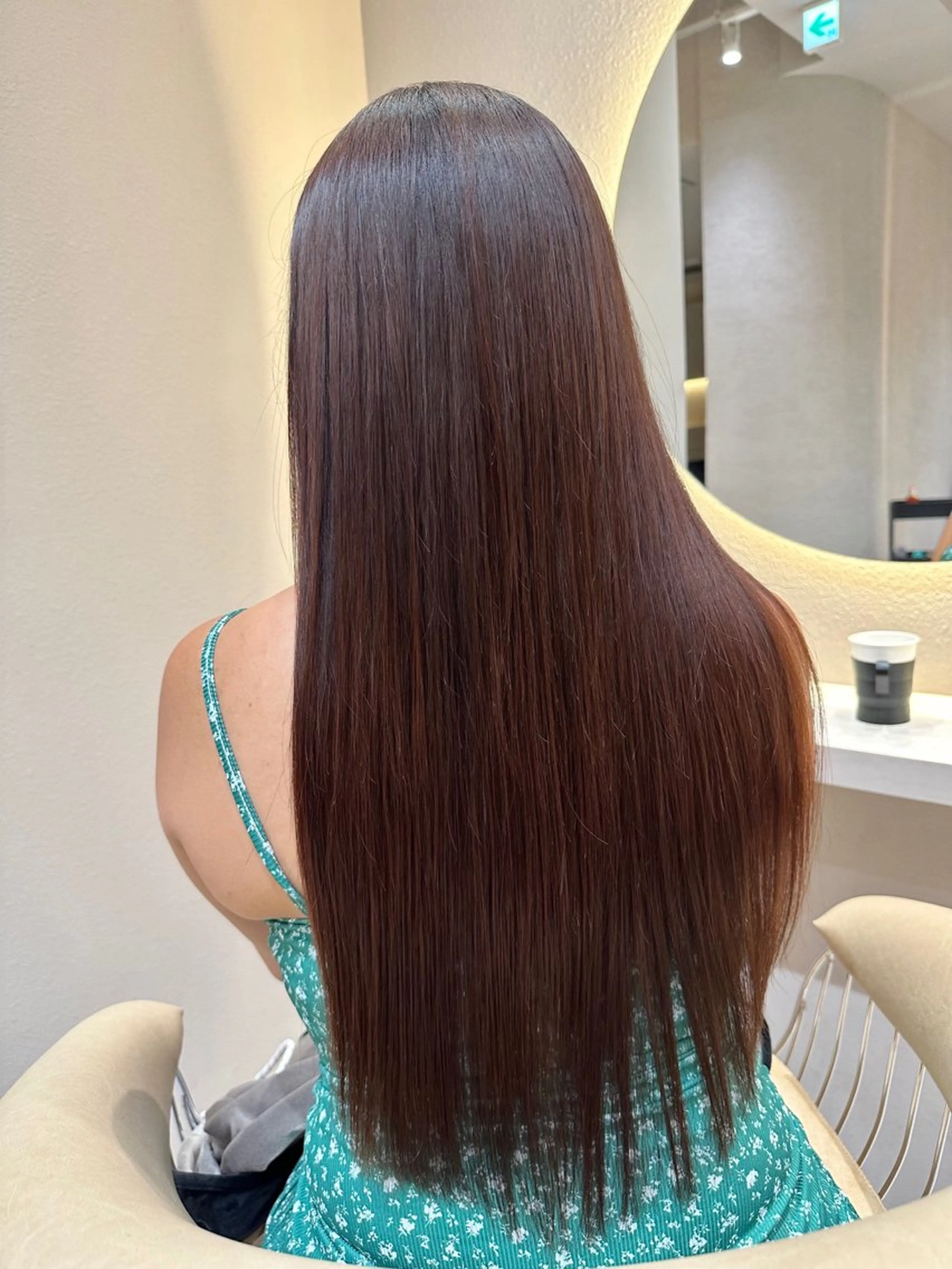 ロング カット ヘアカラー 縮毛矯正 トリートメント 🩵縮毛矯正・ボブ 岩原朋也🩵のヘアスタイル