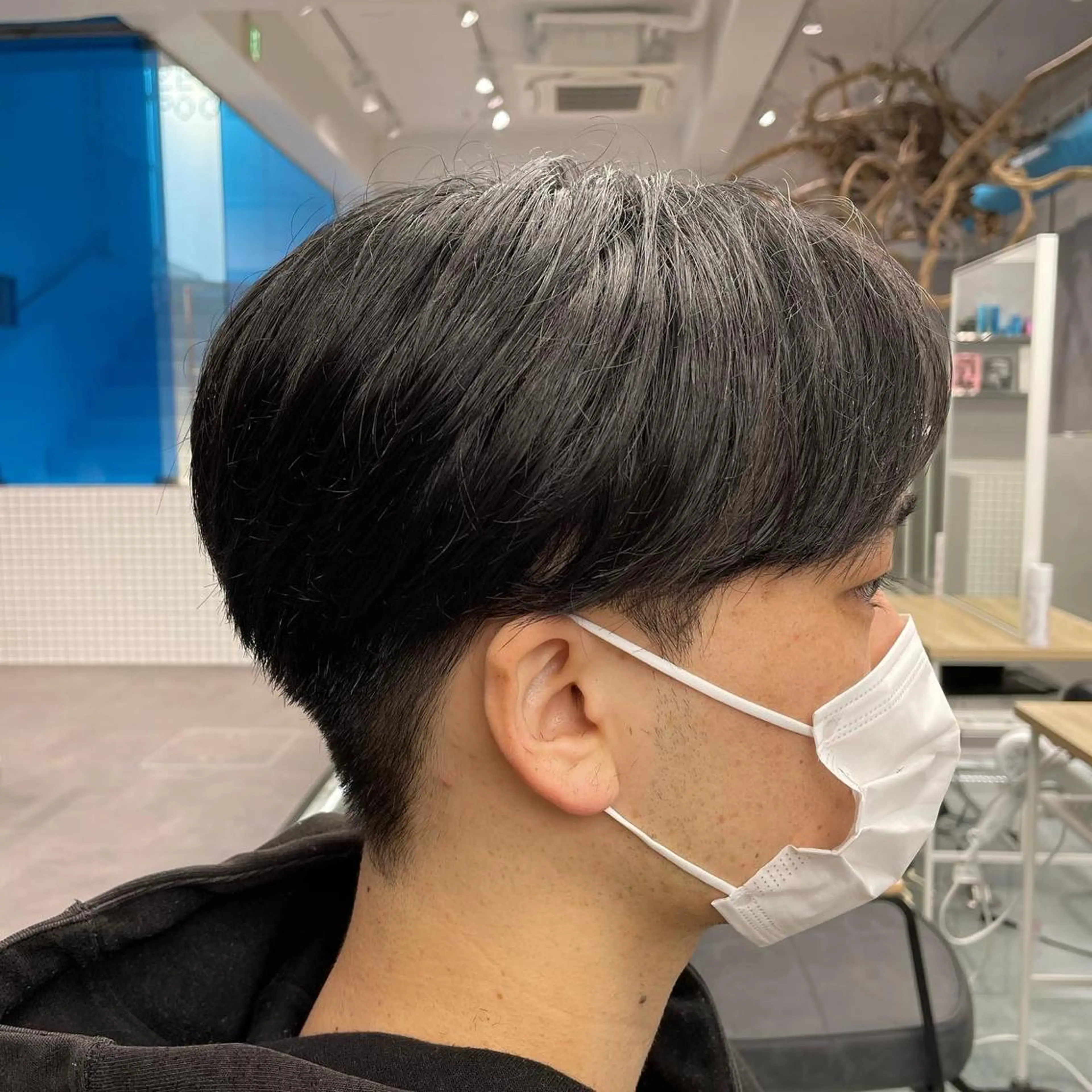 ショート パーマ メンズ メンズパーマ ニュアンスパーマ レディースカット いからしゆうたのヘアスタイル