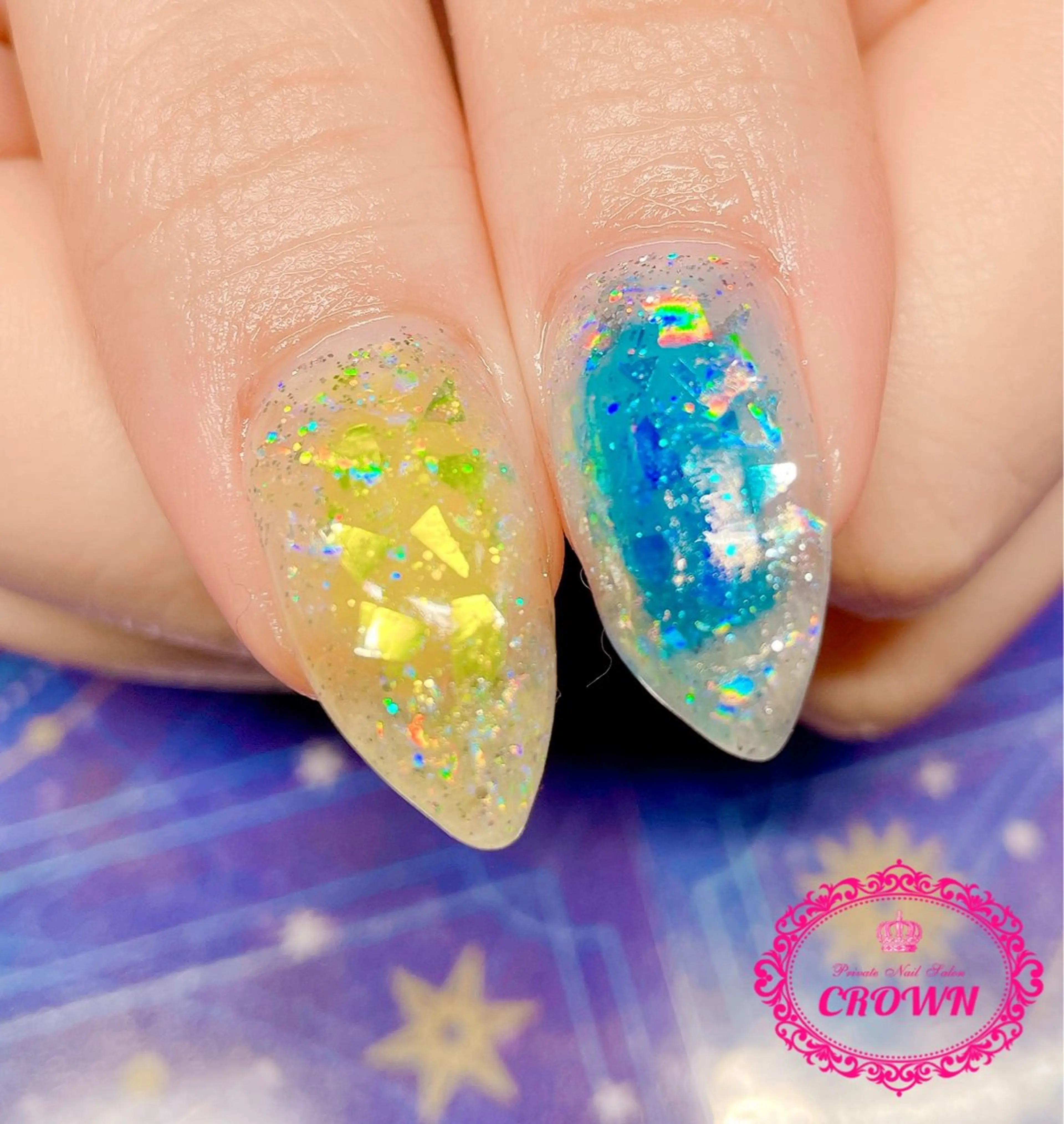 ネイル CROWN プライベートサロンのネイルデザイン