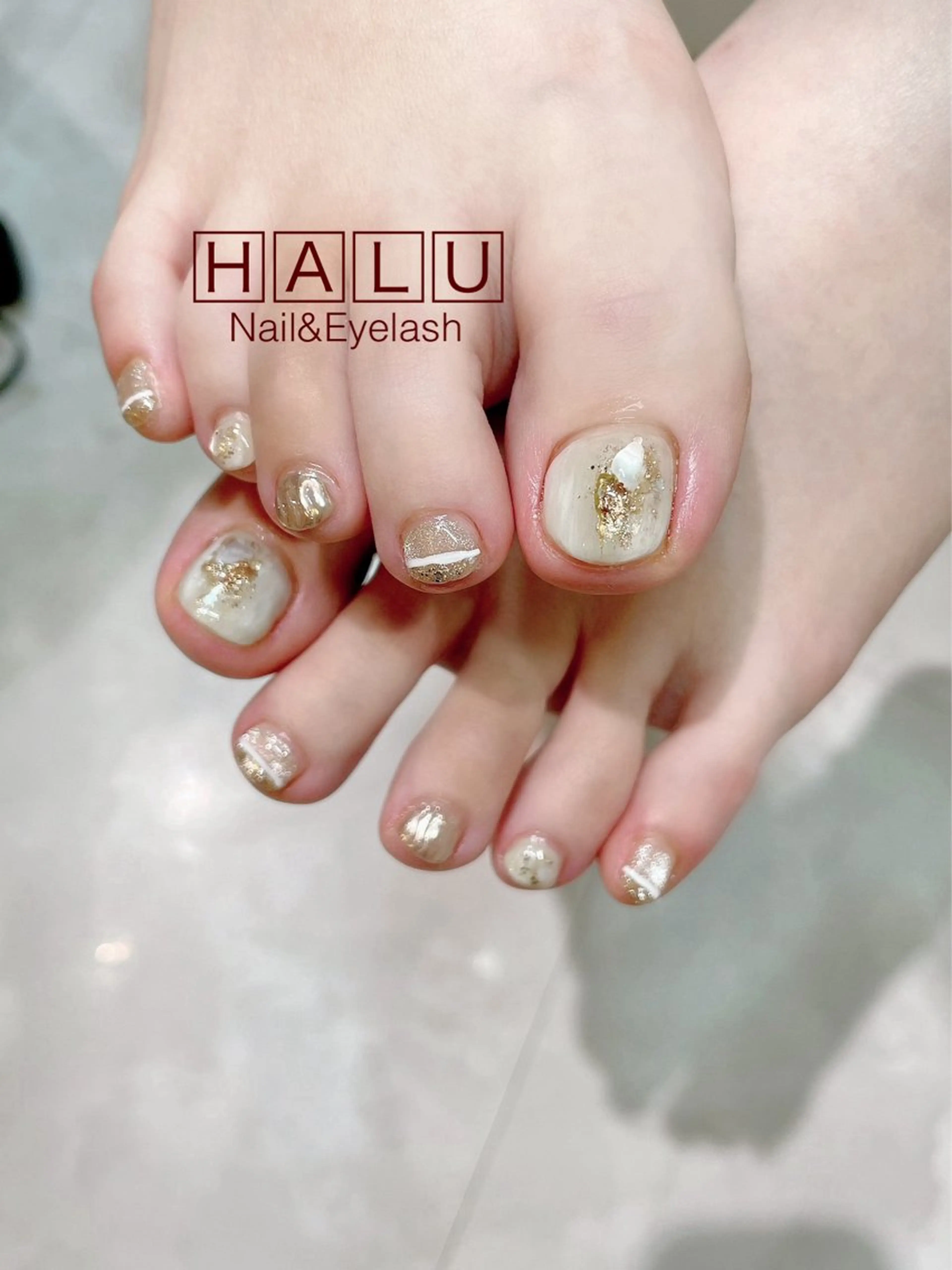 ネイル フットネイル HALU ハルのネイルデザイン