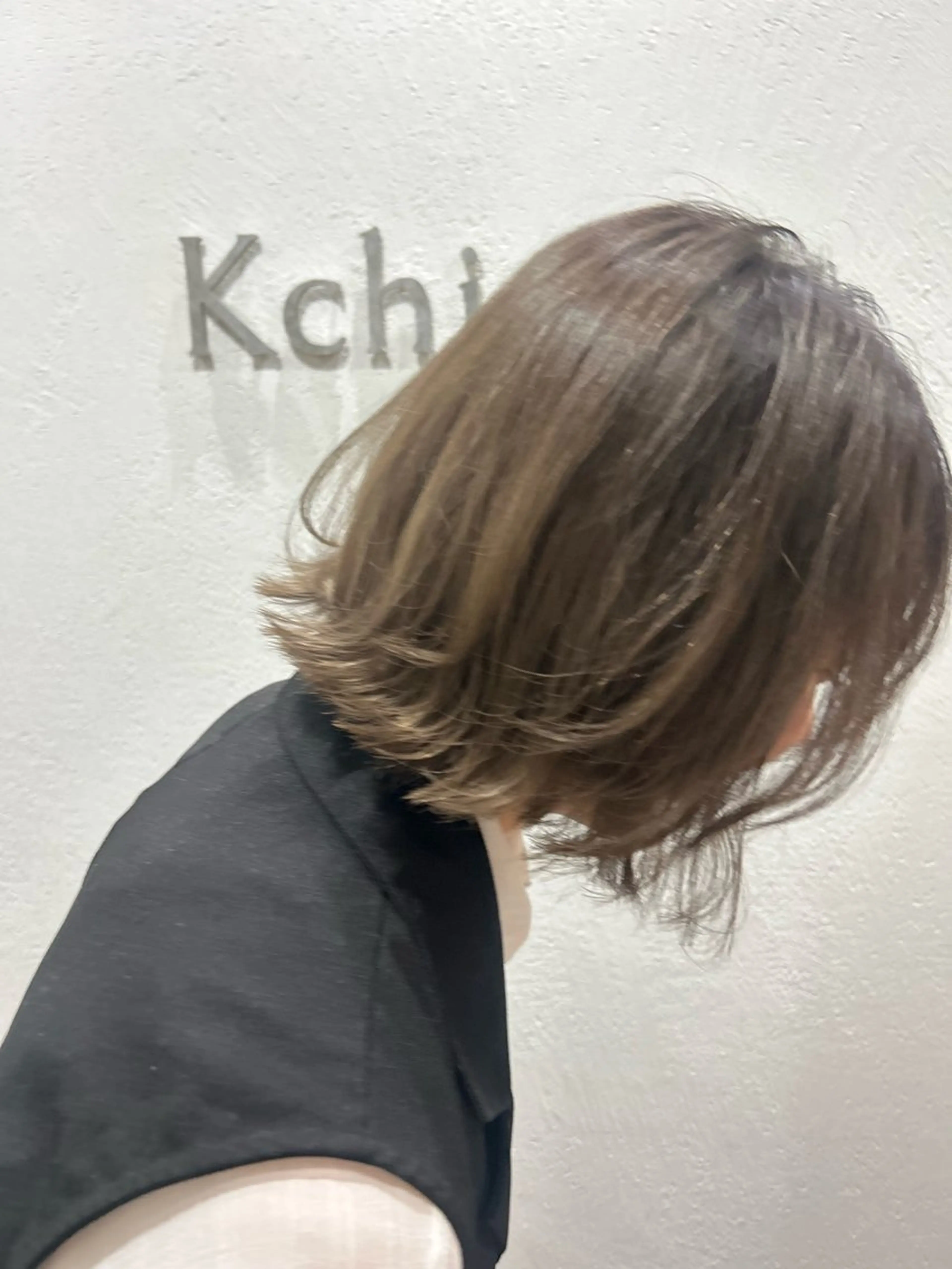 ショート レイヤーカット 外ハネヘア nina🤎/ 似合わせカットのヘアスタイル