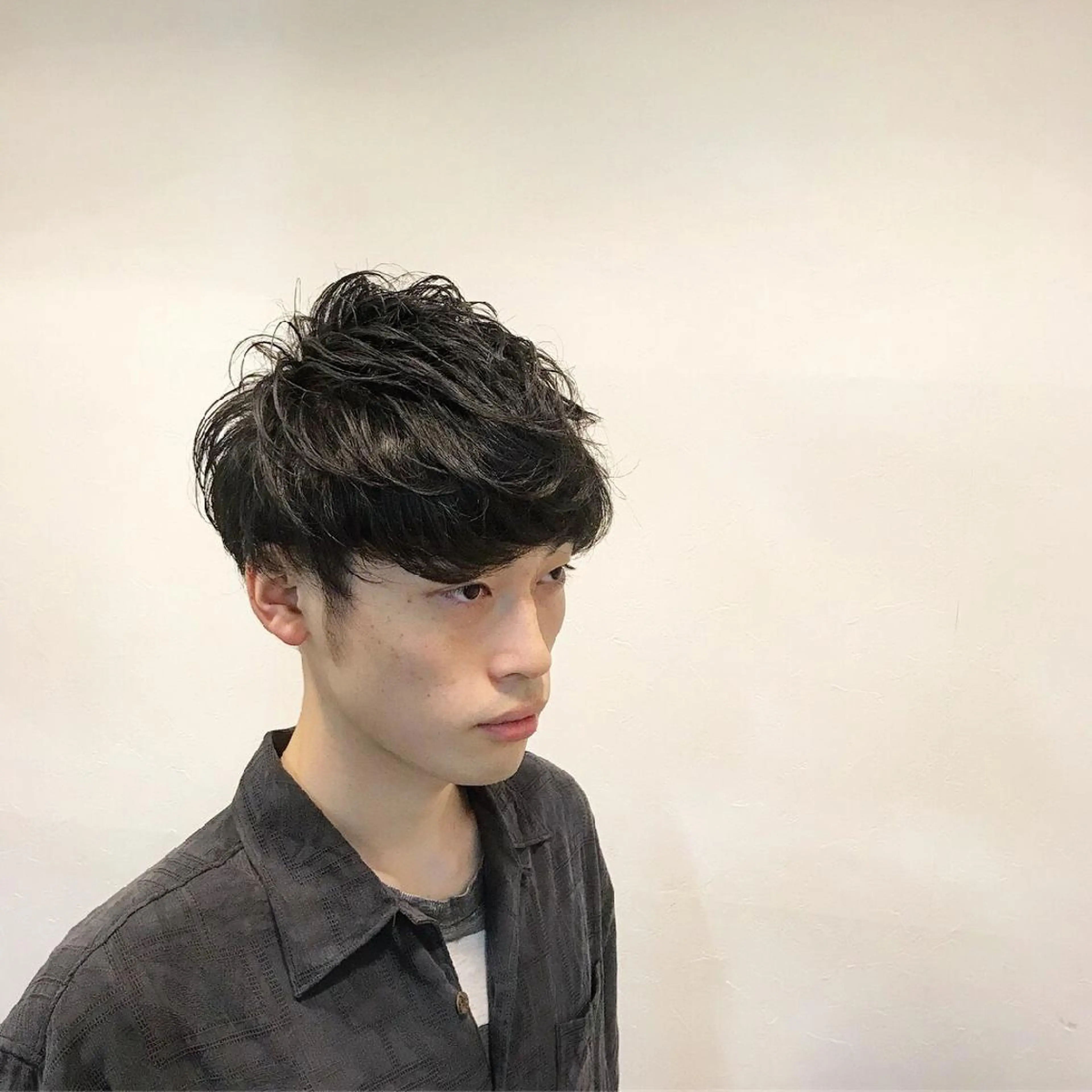 パーマ ミディアム RELATION Men's hairのヘアスタイル