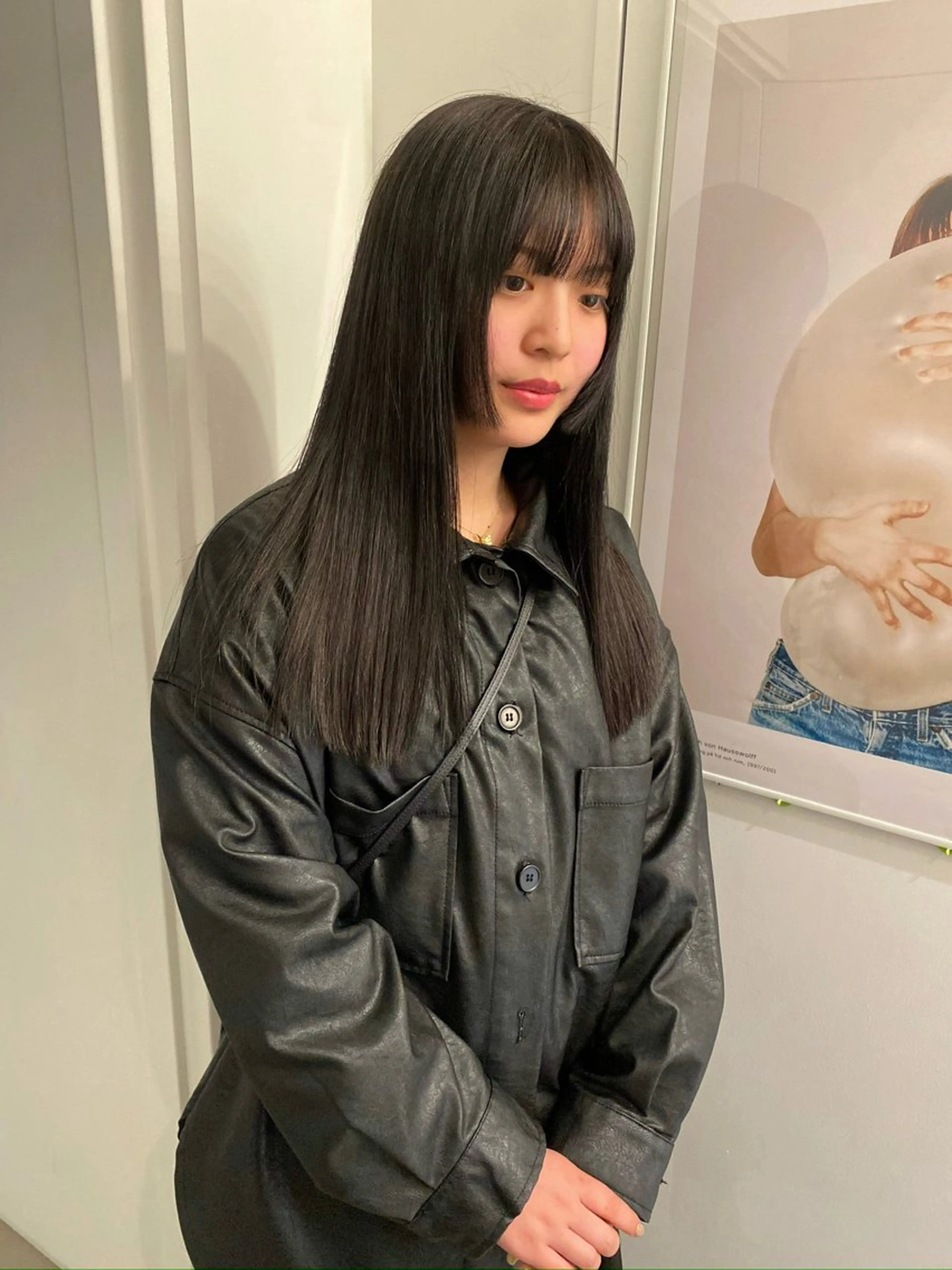 セミロング カラー カット riria/ボブ /ブラウンカラー🎀のヘアスタイル