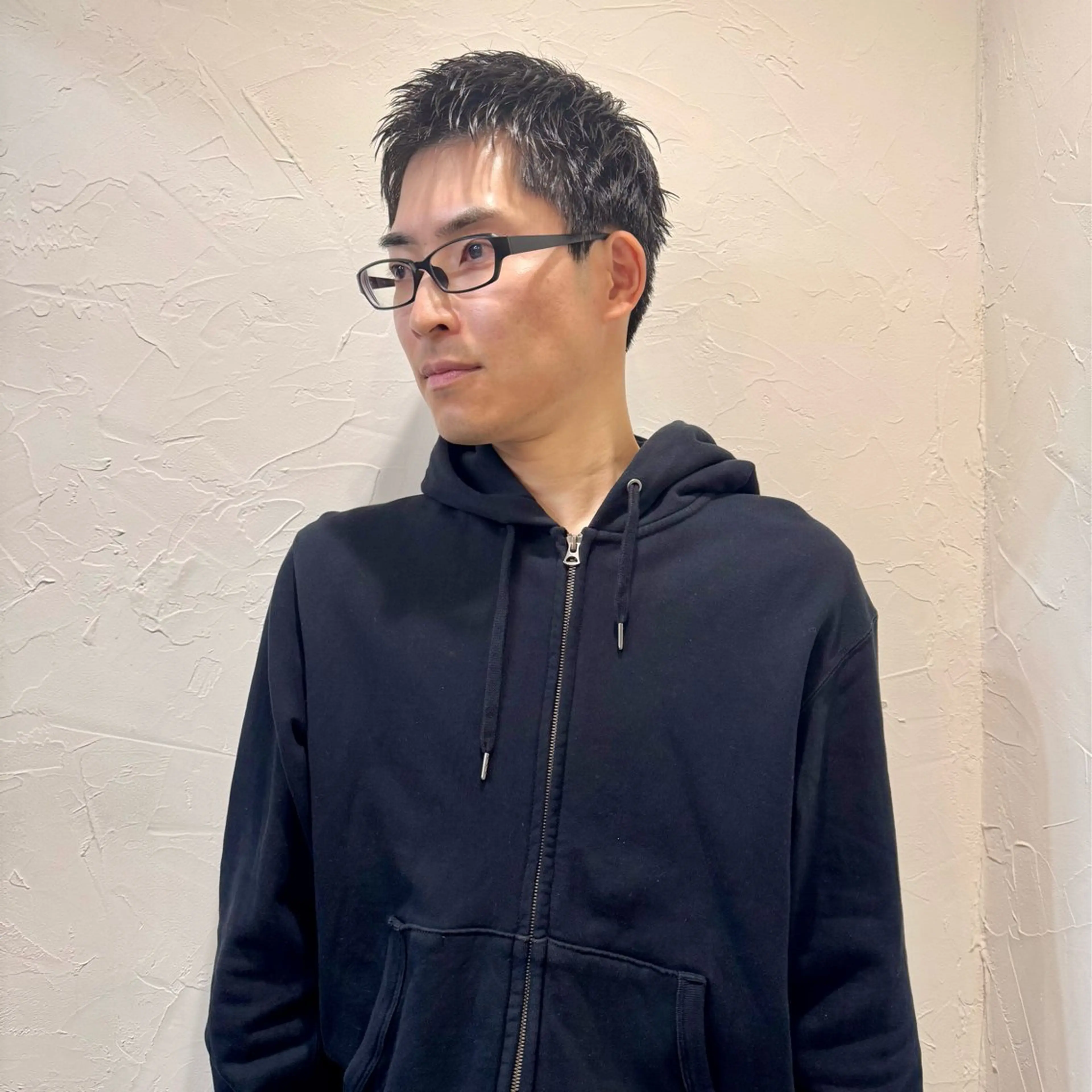 ショート メンズ アップバング メンズ就活ヘア メンズパーマ メンズショート スパイキーショート カット ヘアセット 【池袋/スパイキー ショート】ⓝⓘⓜⓤのヘアスタイル