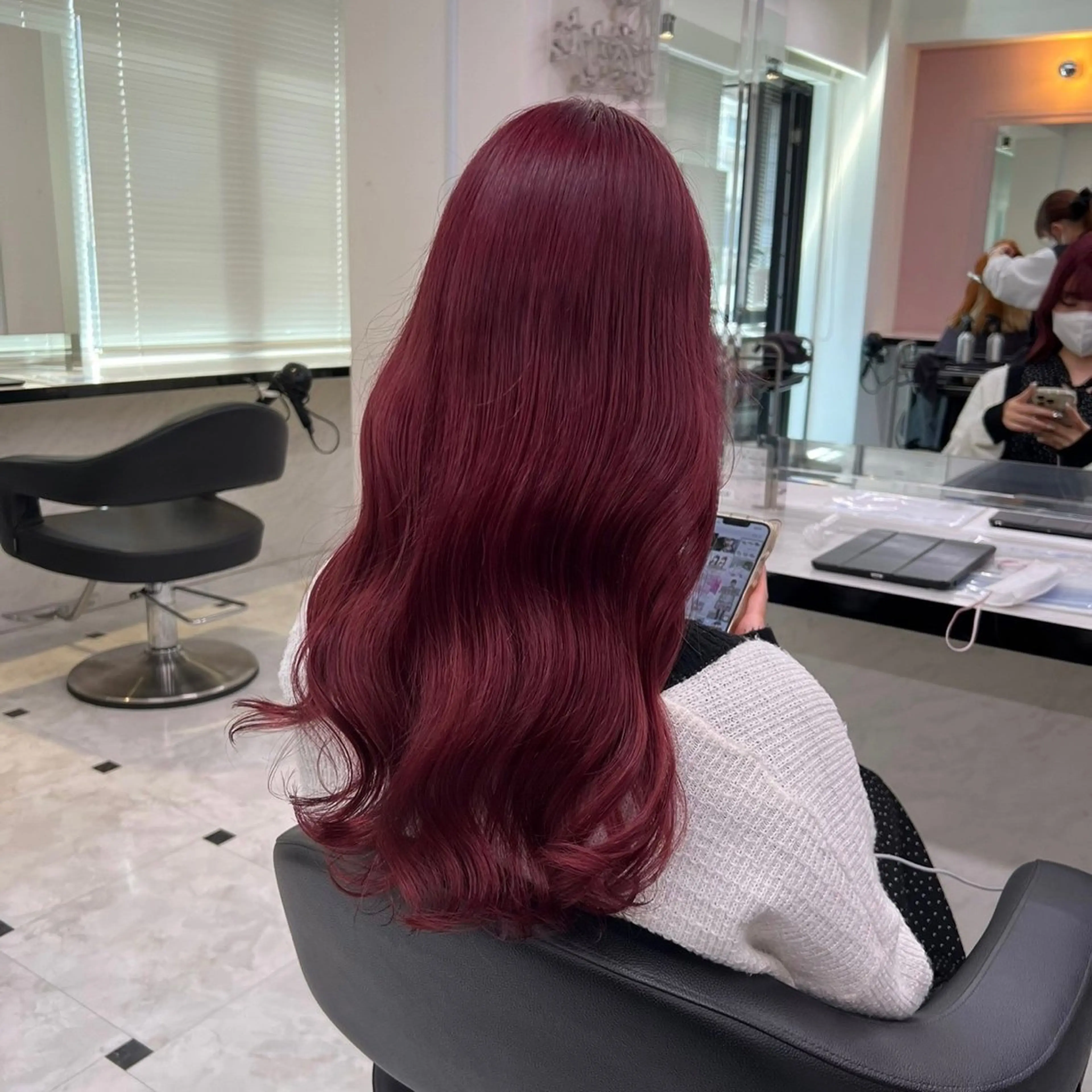 ロング カラー ECREA所属・スエヤス ミサキのマツエク・マツパデザイン