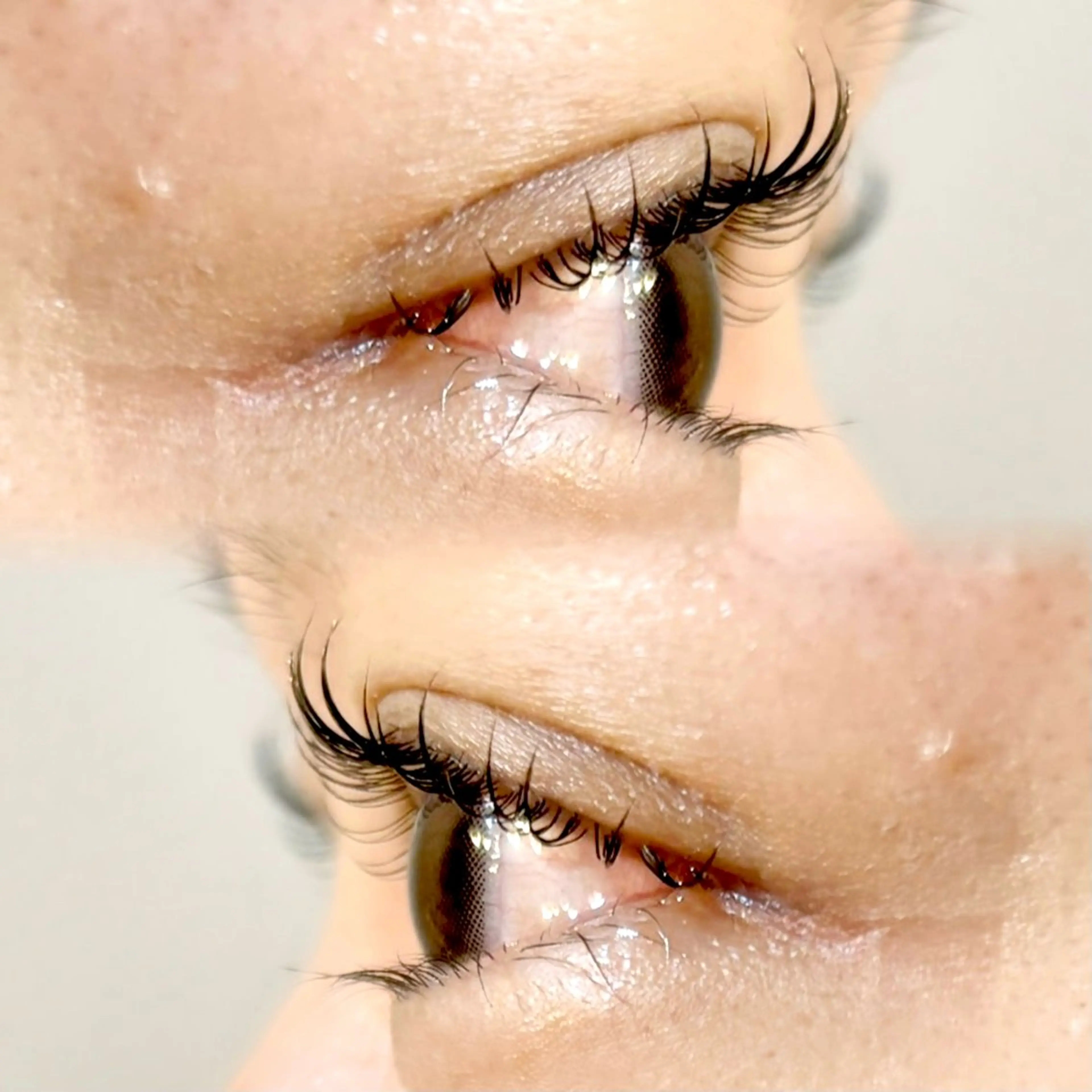 マツエク・マツパ ナチュラル パリジェンヌラッシュリフト まつげパーマ 一重×まつ毛パーマ 表参道eyelist KONOMIのマツエク・マツパデザイン