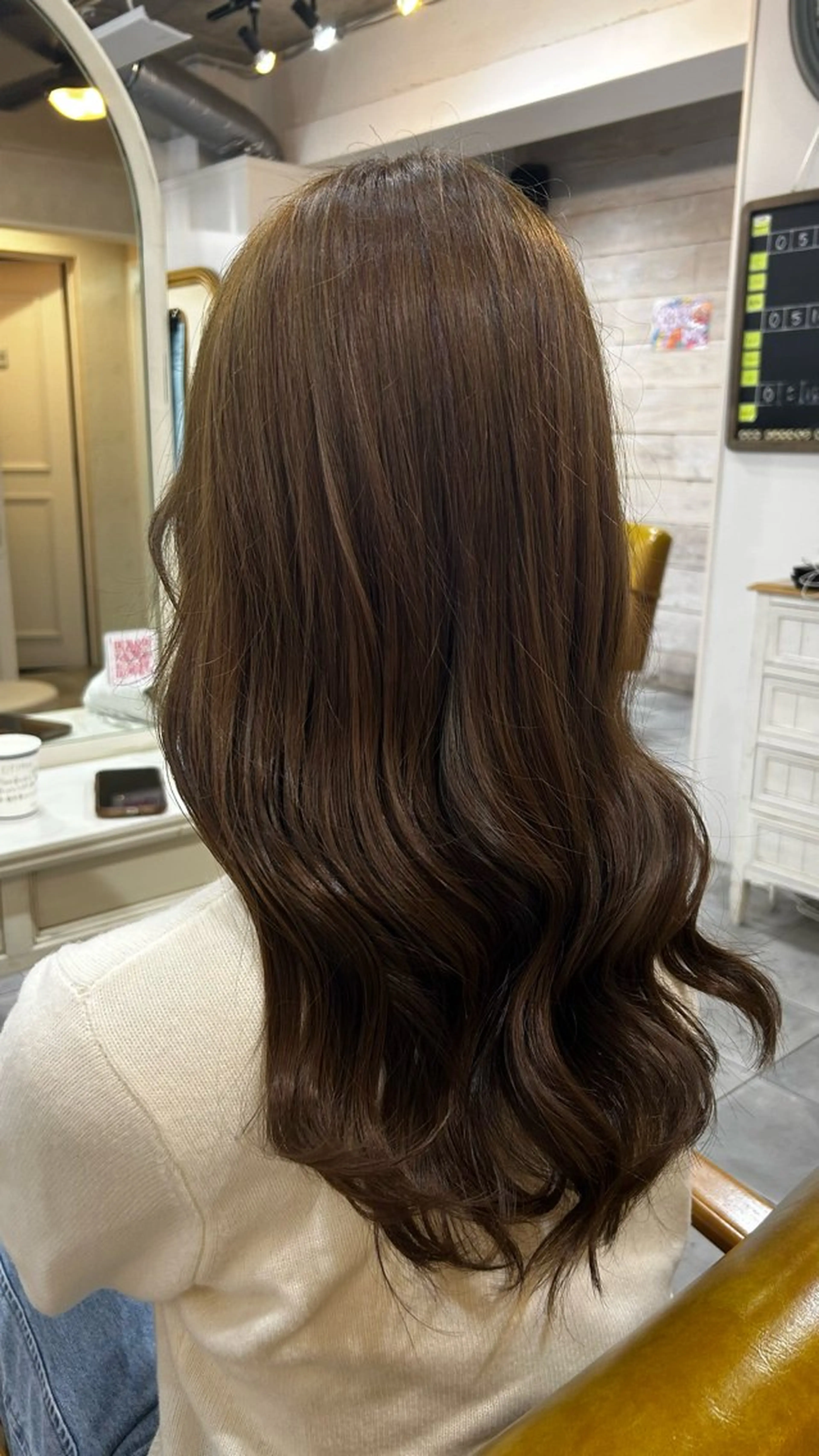 ロング カット ヘアカラー 🥞夏穂【かほ】🥞 /似合わせ/ヘアケアのヘアスタイル